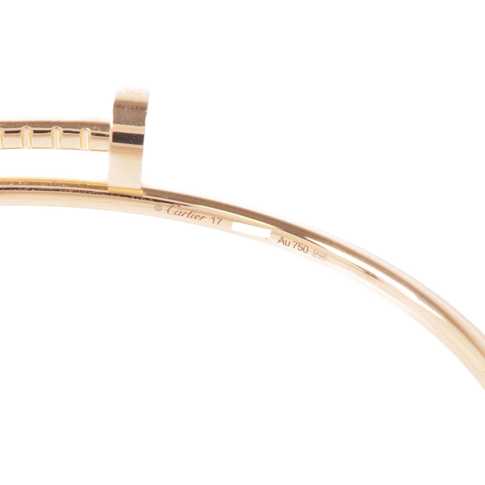 CARTIER 18K玫瑰金Juste un Clou Small手鐲