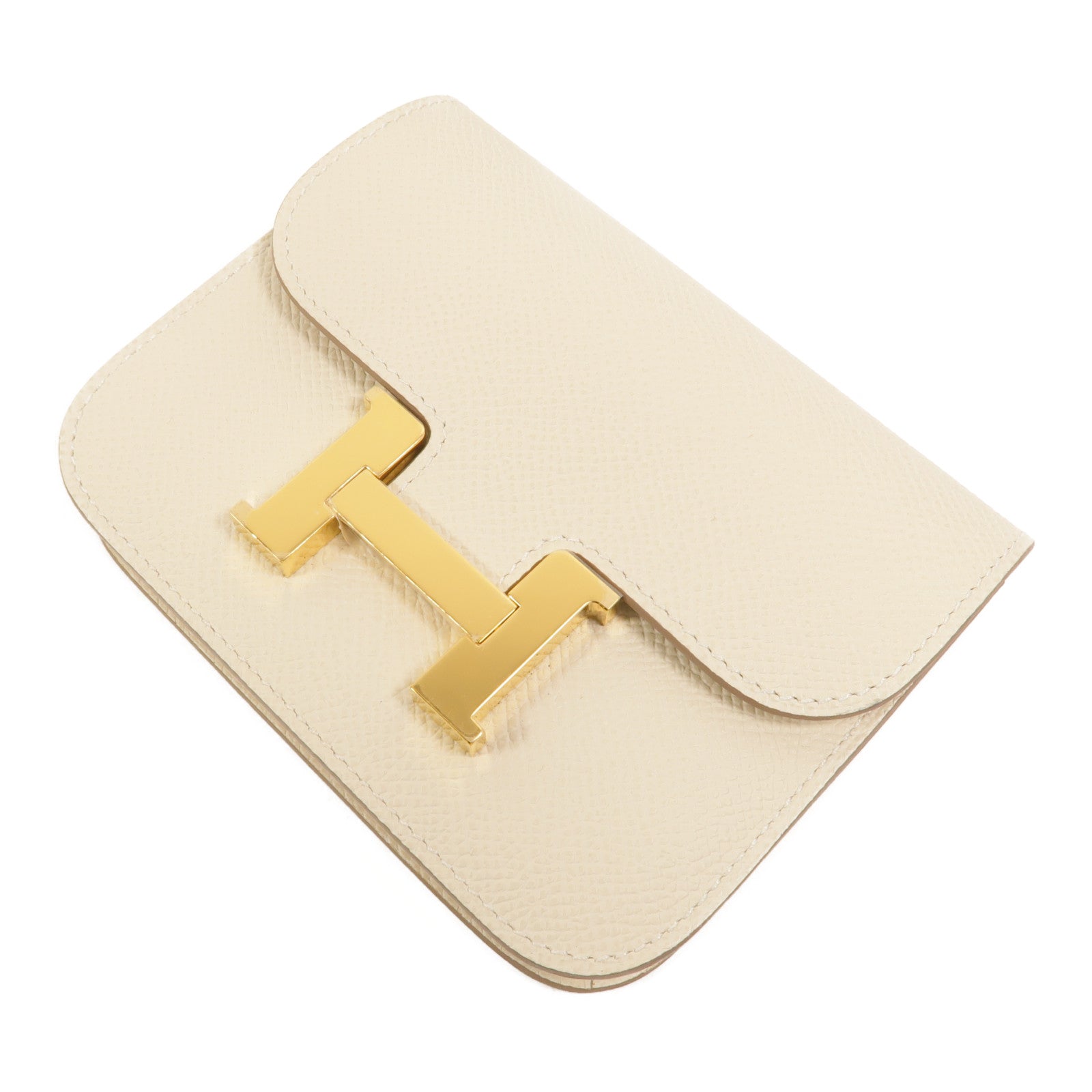 HERMES Epsom皮革Constance Slim錢包Nata