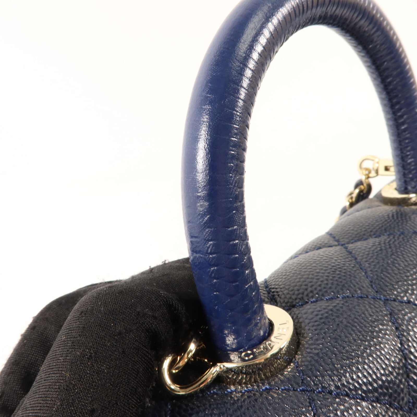 CHANEL 牛皮皮革Coco Handle Mini手挽肩背兩用袋
