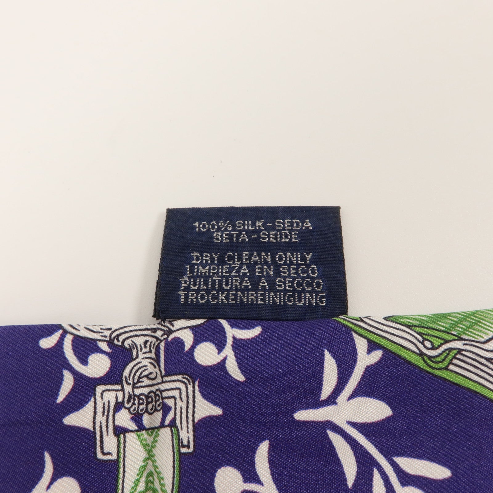 HERMES 絲質Twilly絲巾