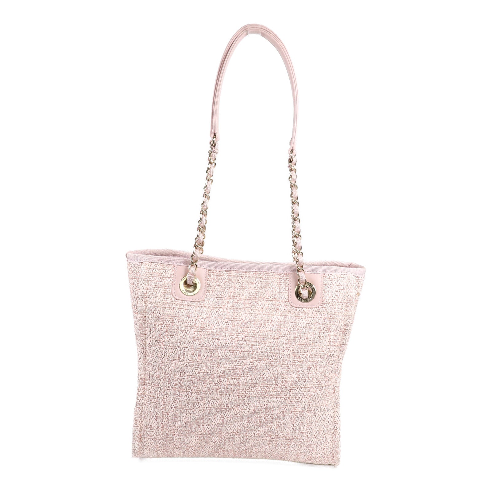 CHANEL 帆布Deauville Tote手挽袋