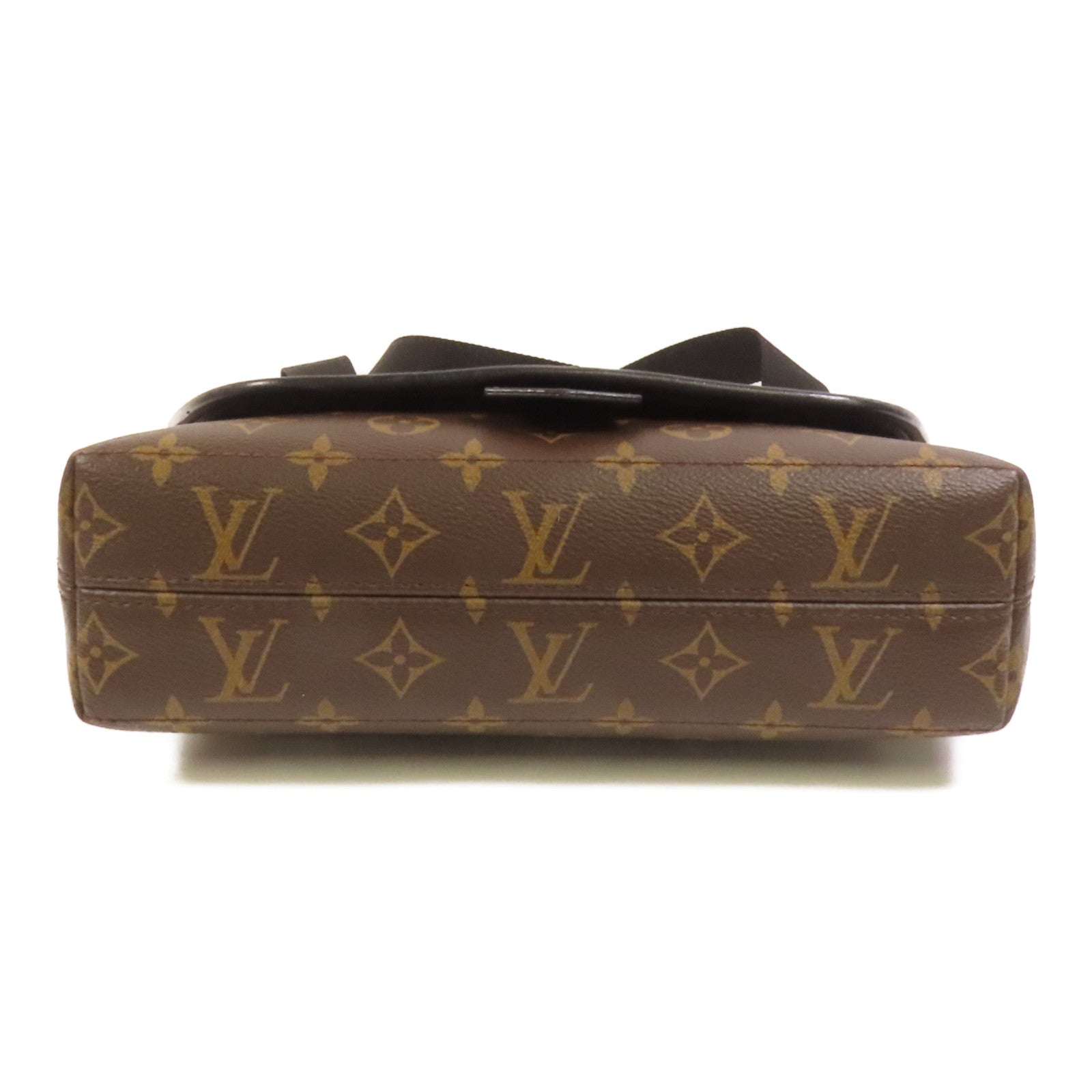 LOUIS VUITTON 【激減優惠】Monogram Macassar Magnetic Messenger Bag肩背袋棕色