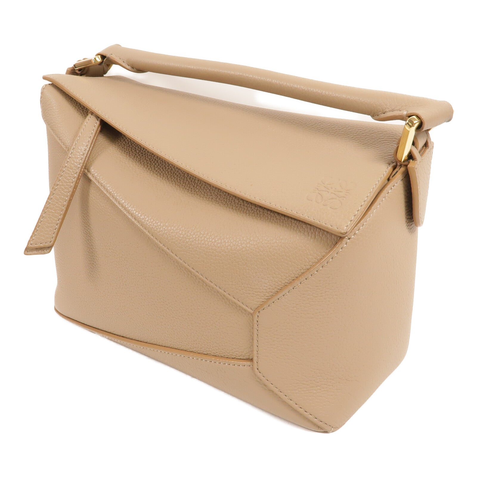 LOEWE 牛皮皮革Puzzle Small手挽肩背兩用袋