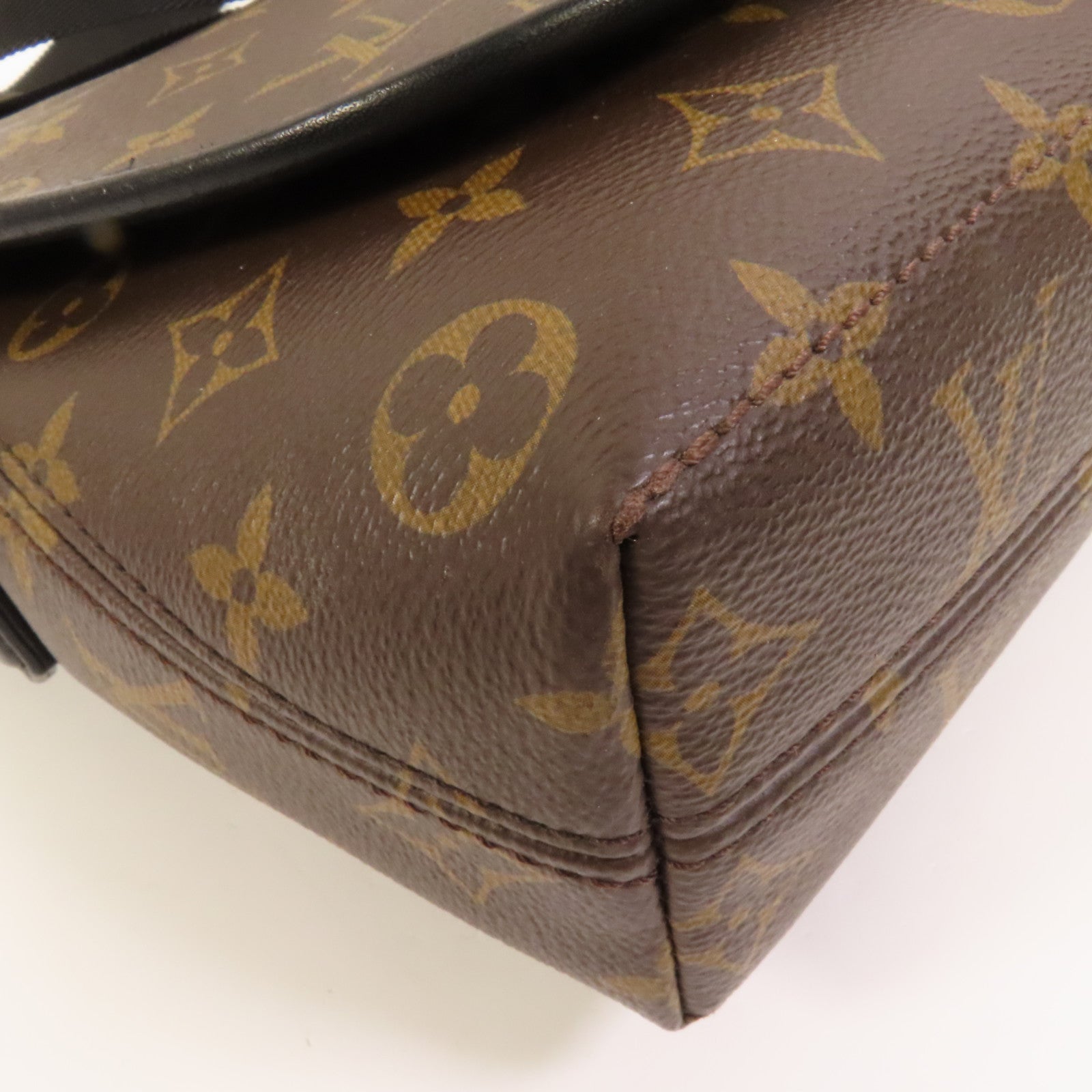 LOUIS VUITTON 【激減優惠】Monogram Macassar Magnetic Messenger Bag肩背袋棕色