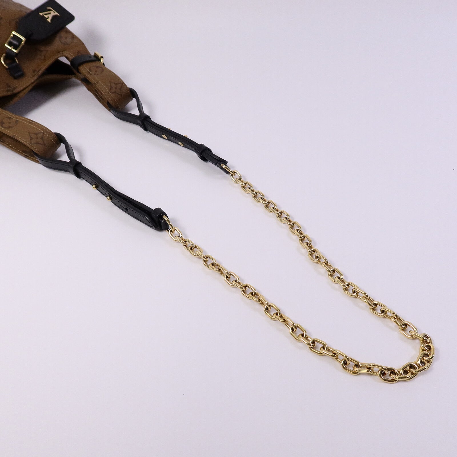 LOUIS VUITTON Monogram Reverse Atlantis BB手挽肩背兩用袋
