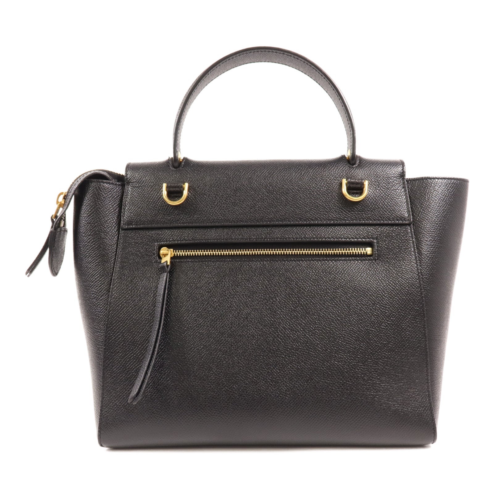 CELINE 牛皮皮革Micro Belt Bag金扣手挽肩背兩用袋