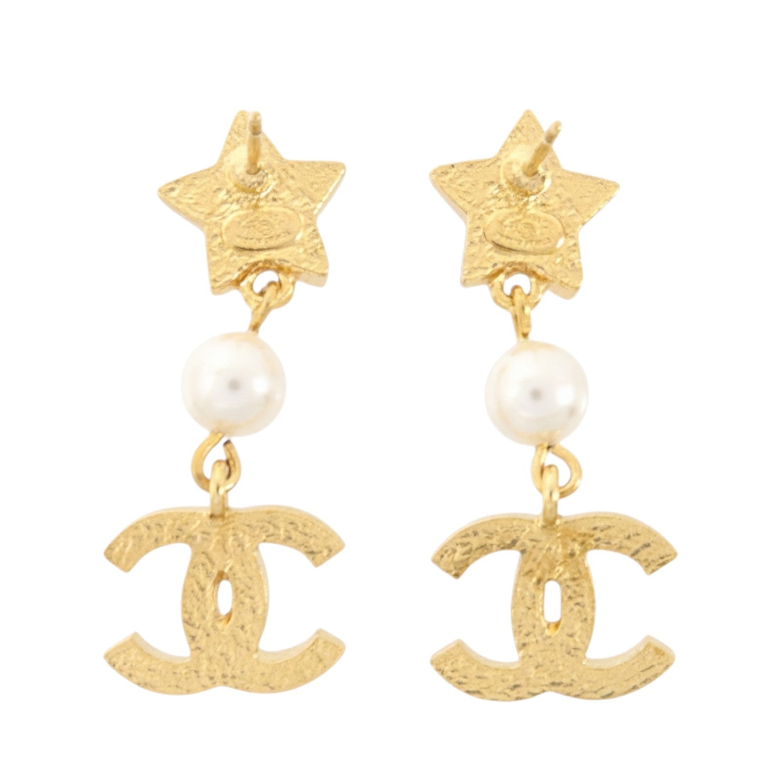 CHANEL PVC/金屬Earrings耳環