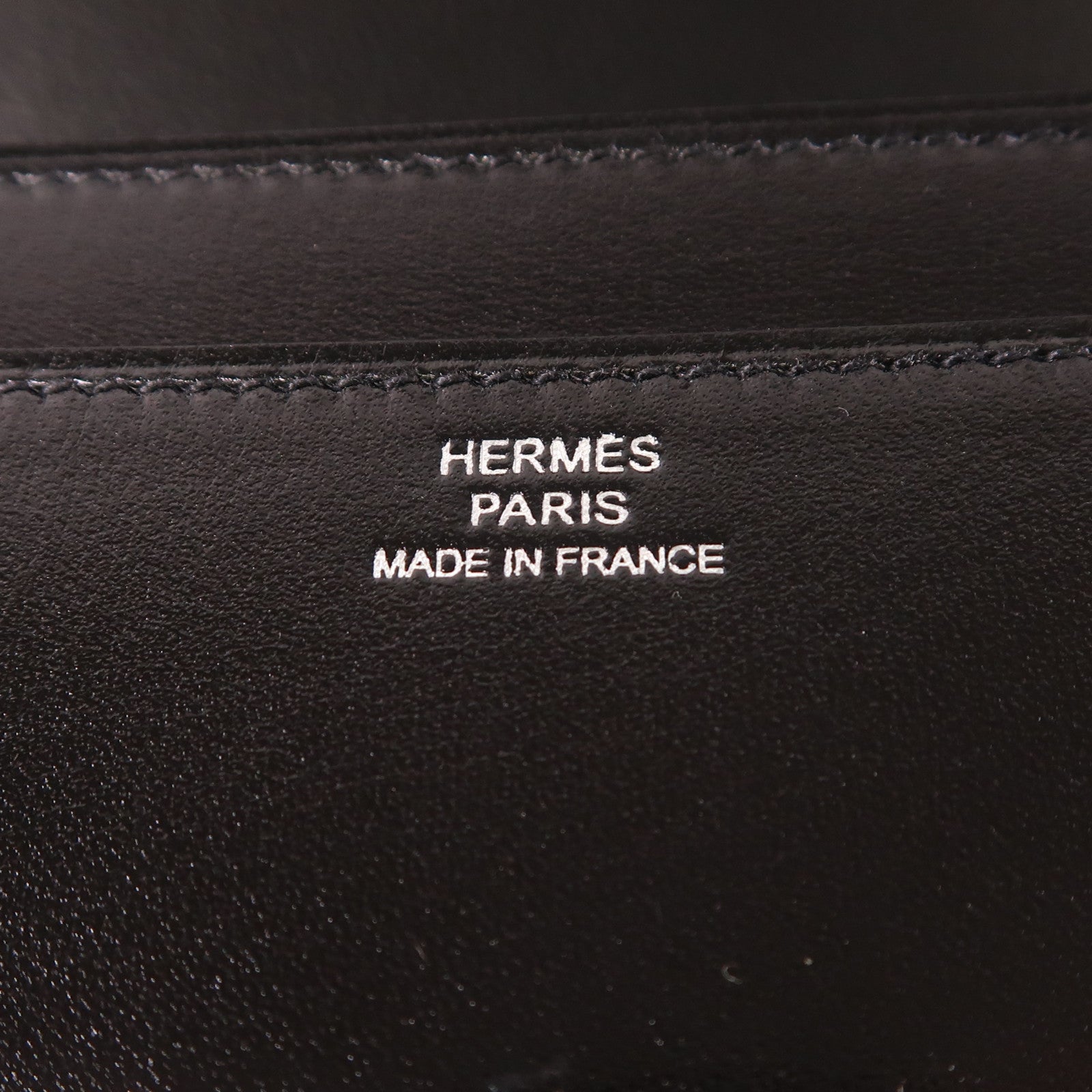 HERMES Box Calf皮革Constance Long Wallet銀扣長錢包
