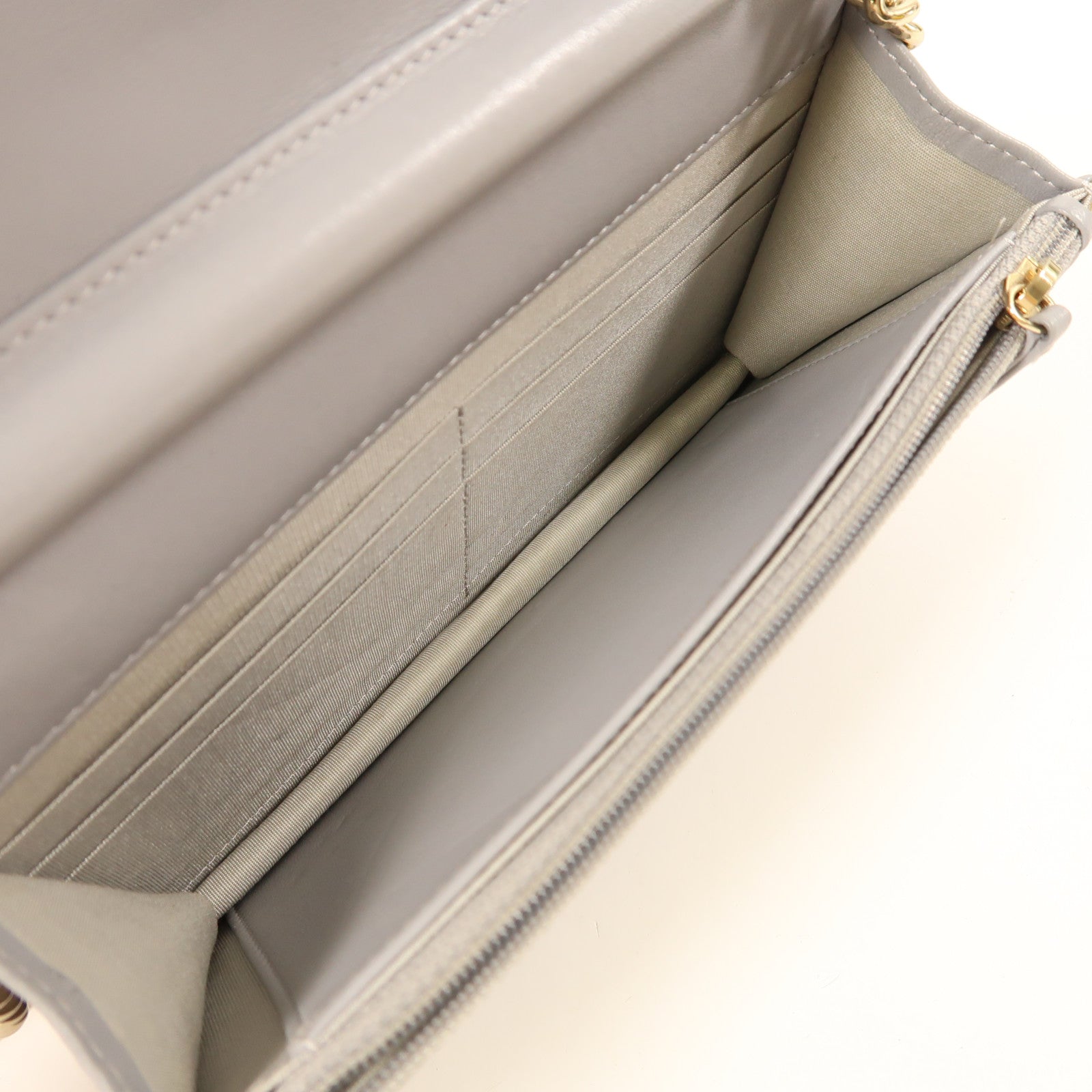 CHANEL 羊皮皮革Boy WOC金扣鏈帶肩背袋