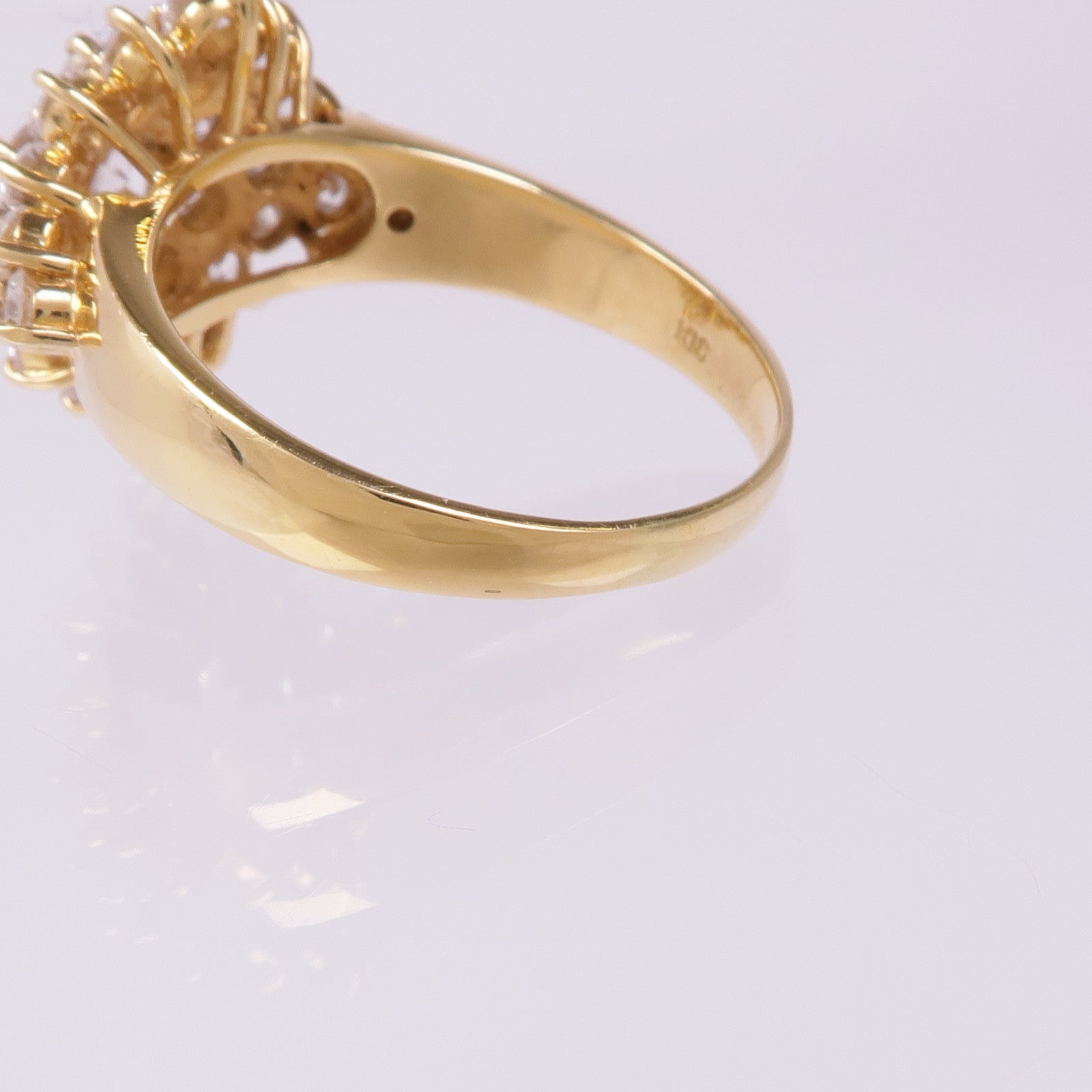 JEWELRY 18K黃金Diamond Ring鑽石戒指US#8