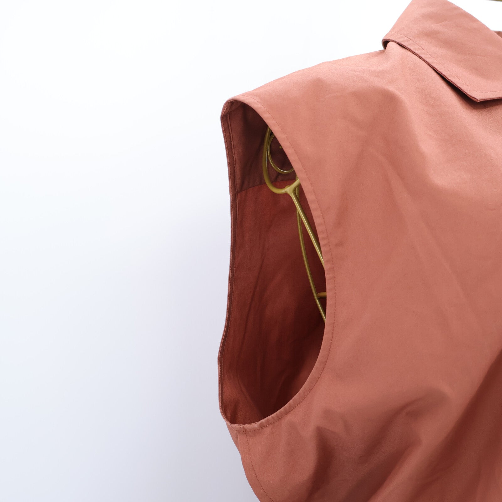 HERMES No-Sleeves Caleche Dress連身裙