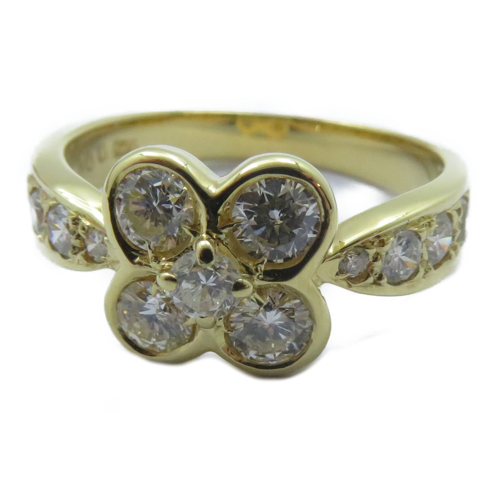 JEWELRY 【激減優惠】K18黃金Diamond Ring 1.00ct鑽石戒指US#6.5