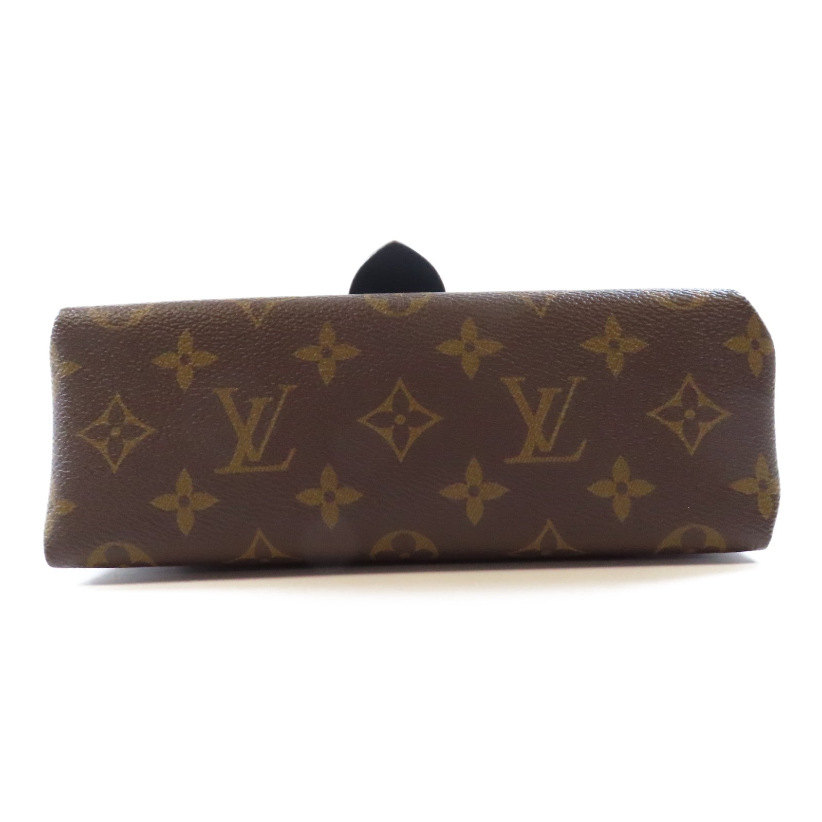 LOUIS VUITTON Monogram Locky BB金扣手挽肩背兩用袋棕色/黑色