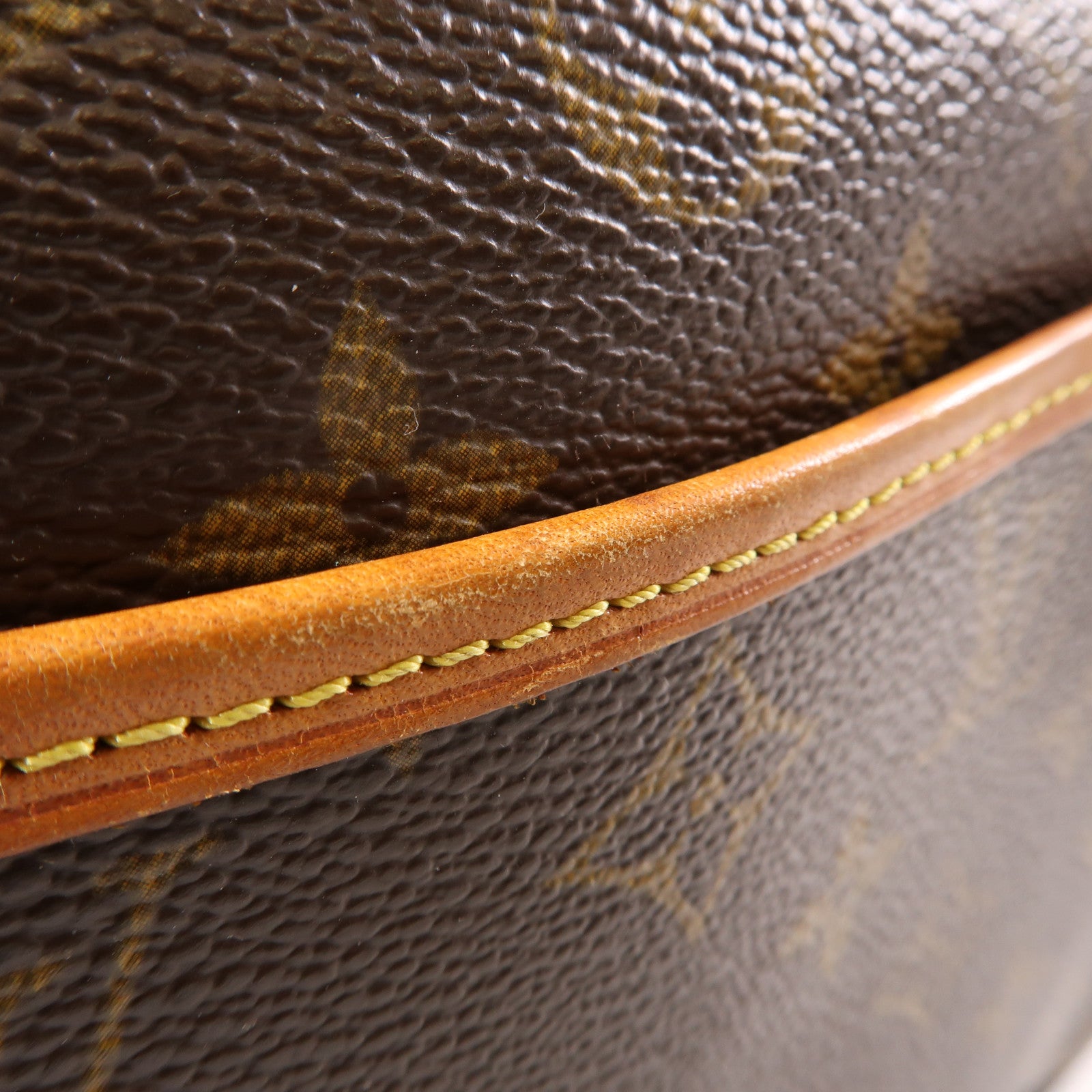 LOUIS VUITTON LV GHW Trouville Hand Bag M42228 Monogram Brown