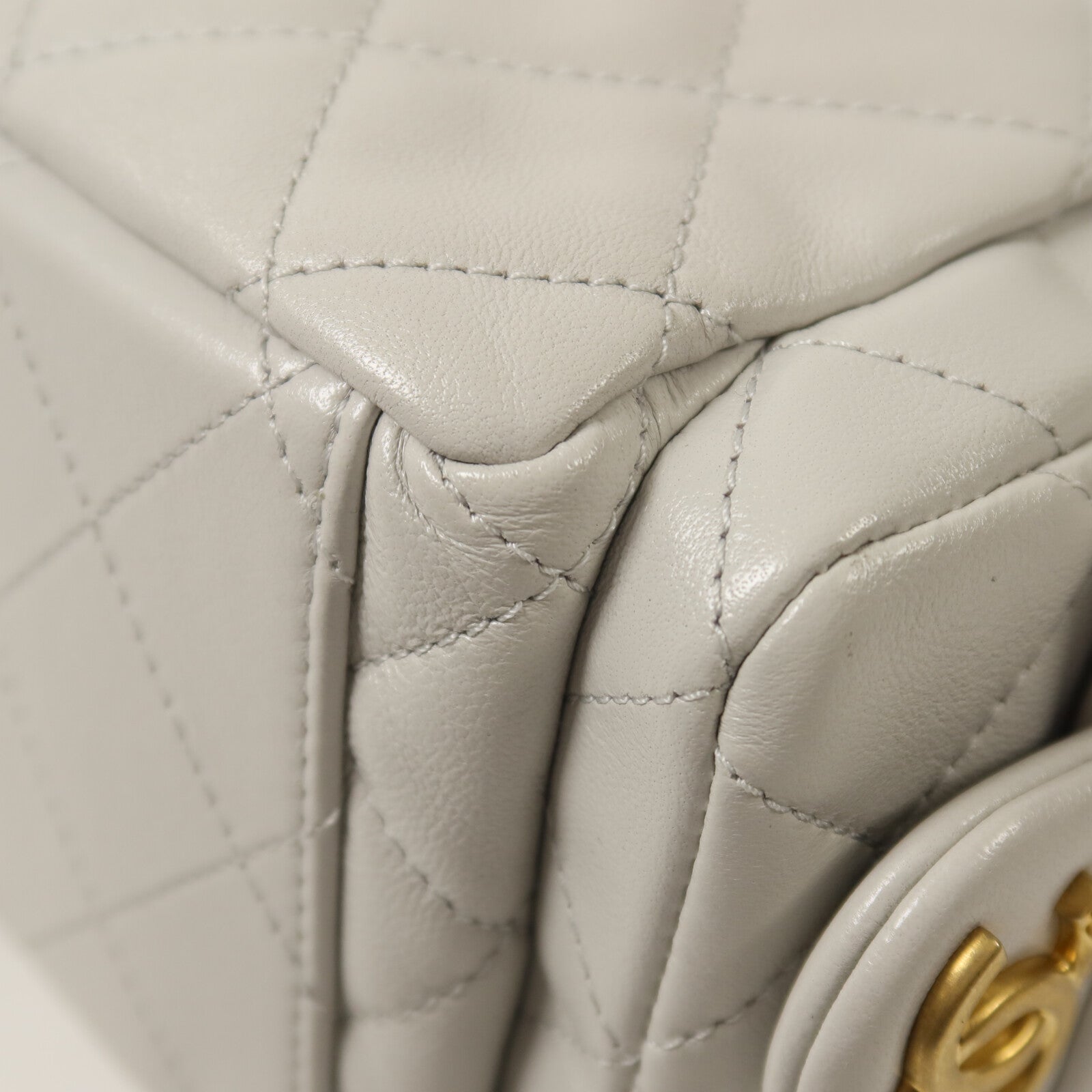CHANEL 羊皮皮革25C Hobo Small鏈帶肩背袋