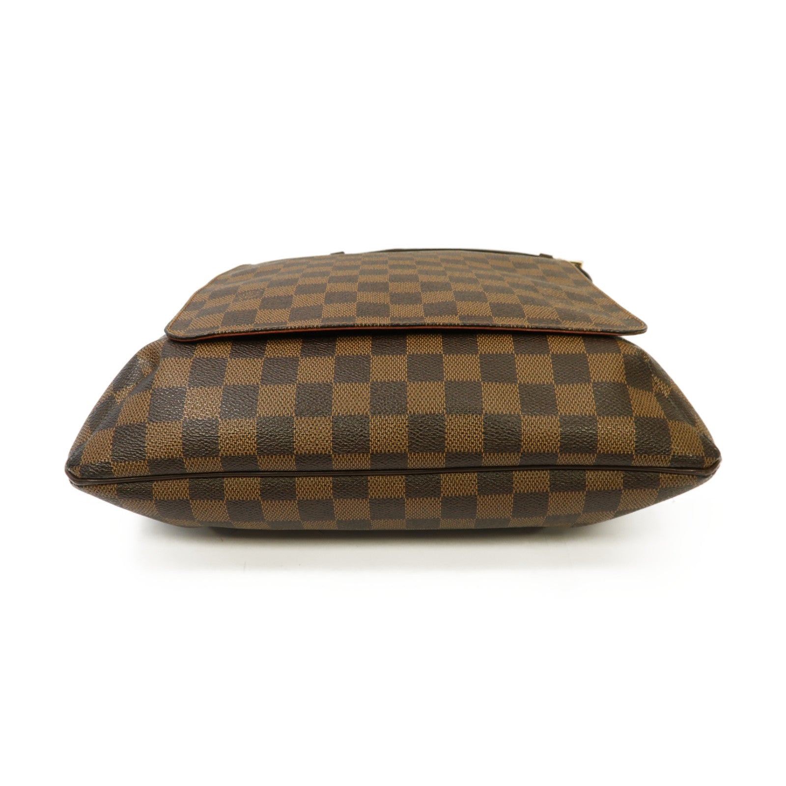 LOUIS VUITTON Damier Musette金扣肩背袋棕色