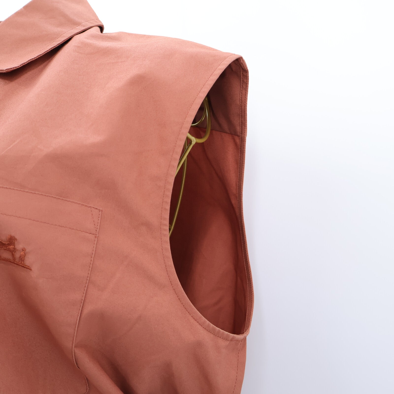 HERMES No-Sleeves Caleche Dress連身裙