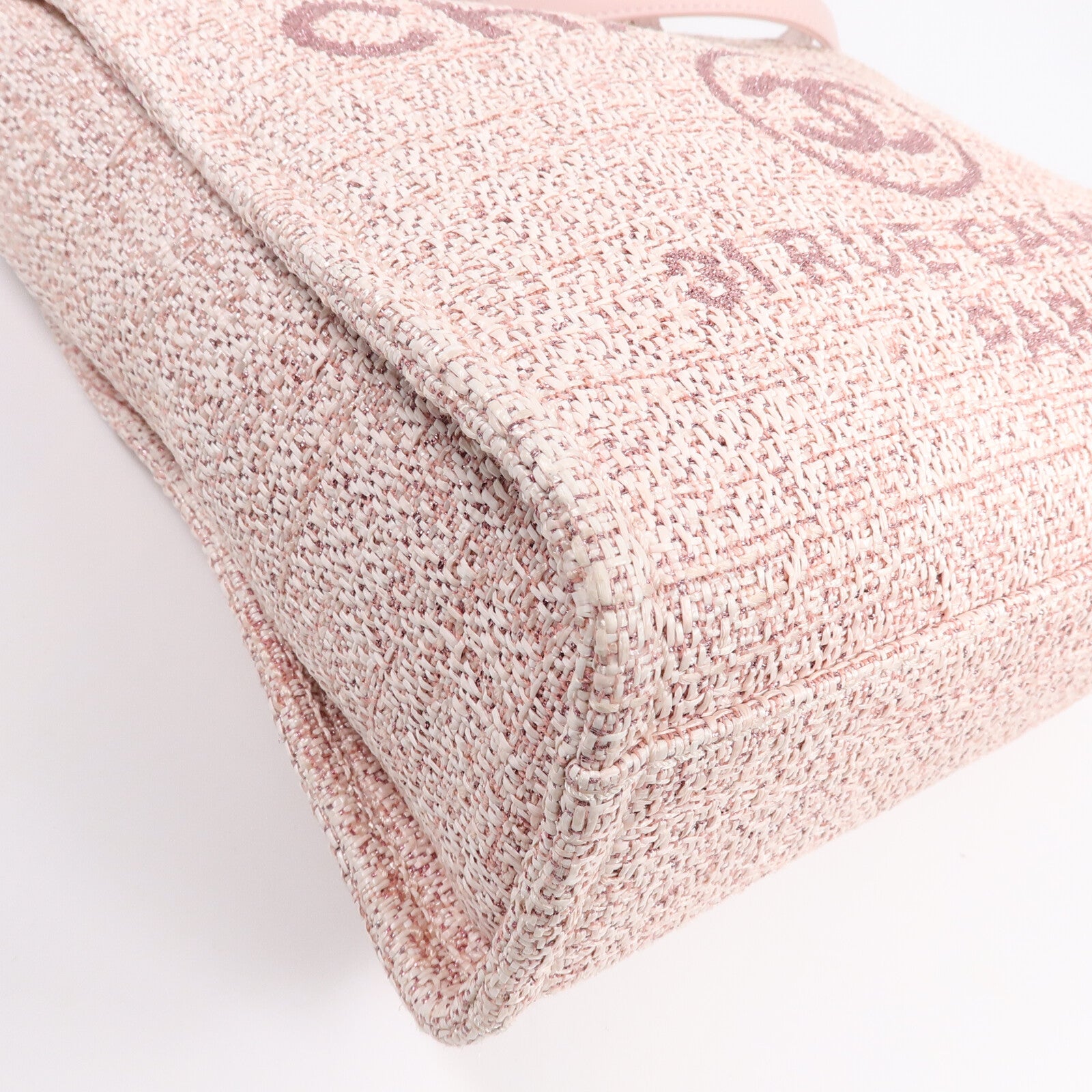 CHANEL 帆布Deauville Tote手挽袋
