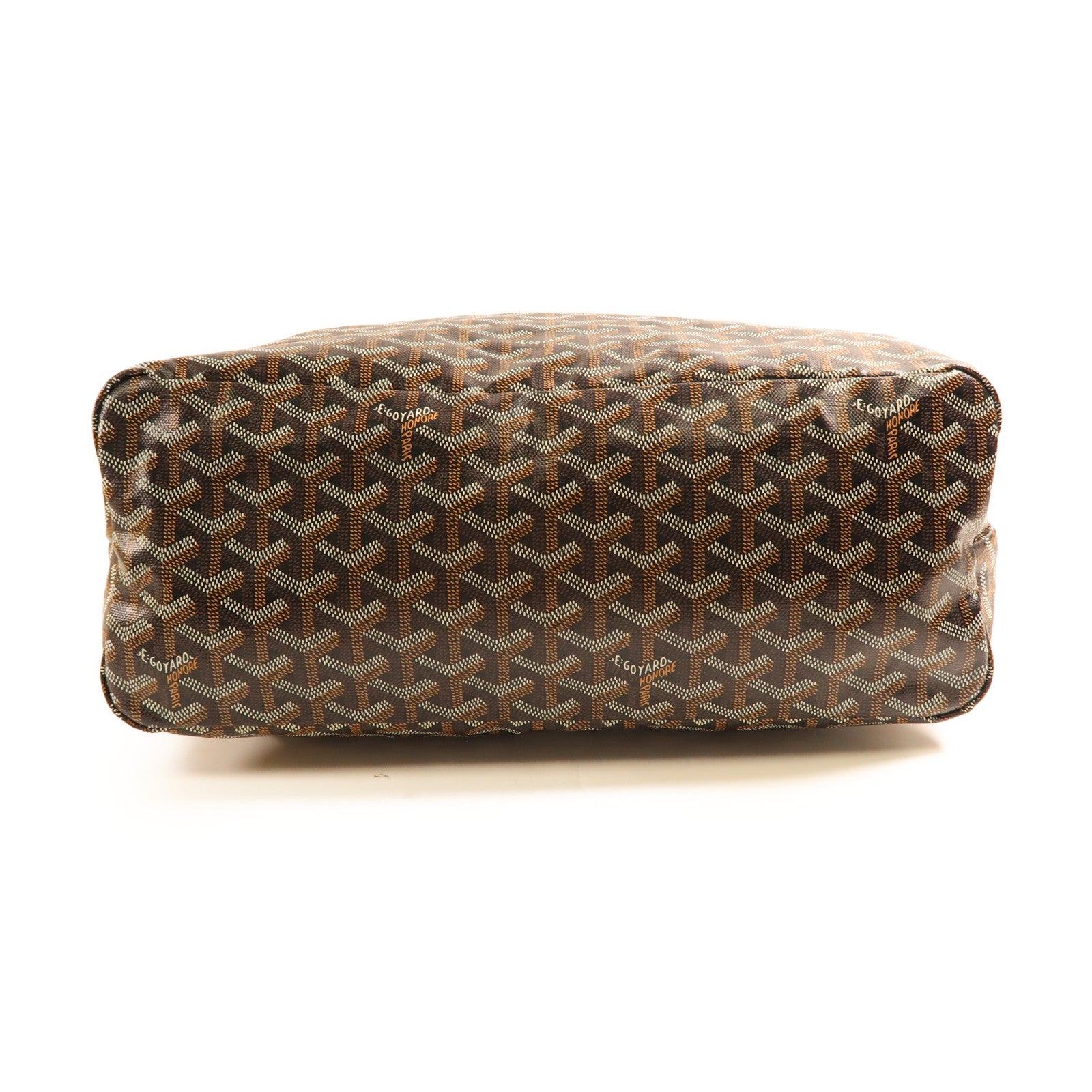 GOYARD 塗層帆布Hobo Bag銀扣肩背袋