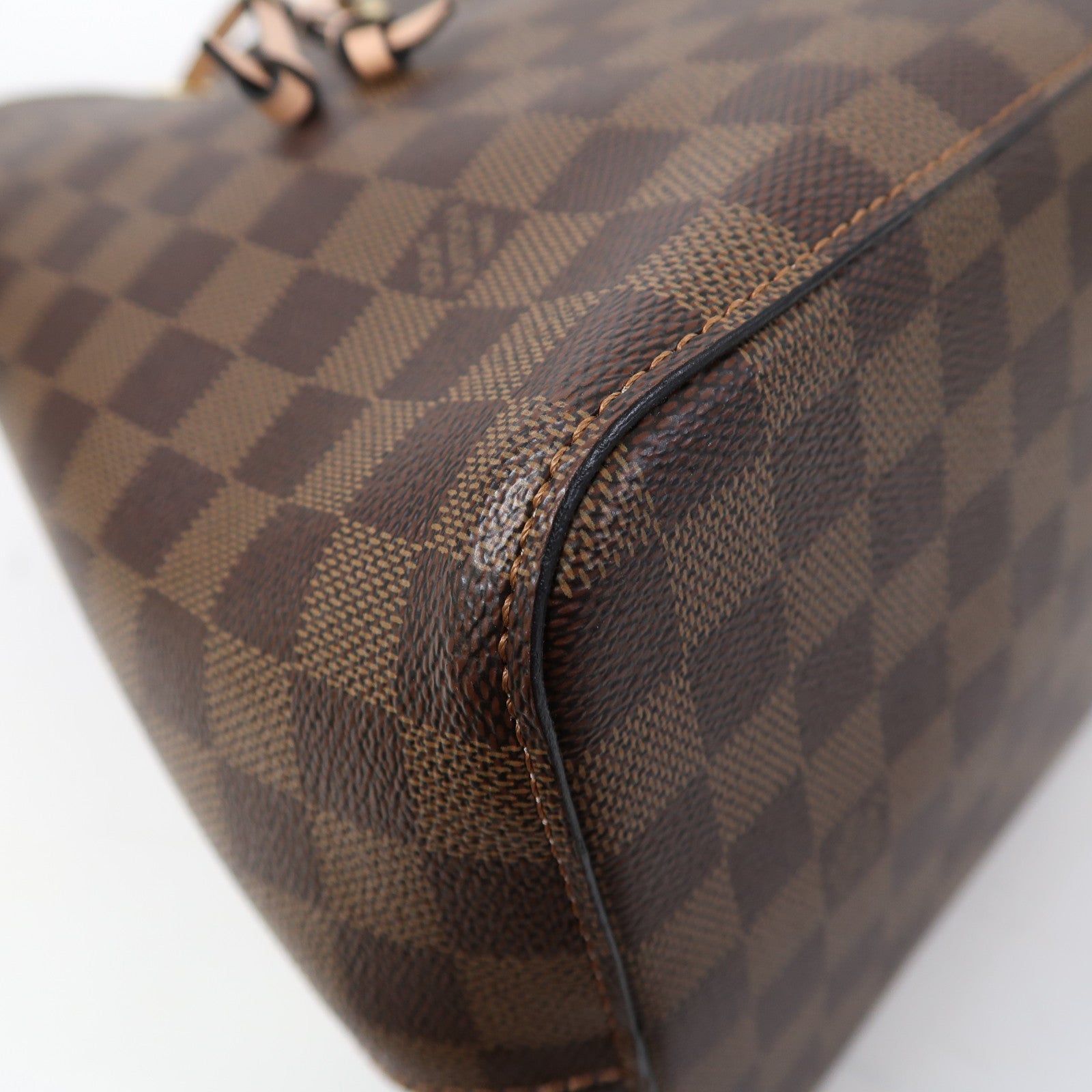 LOUIS VUITTON Damier Neo Noe MM金扣肩背袋啡色