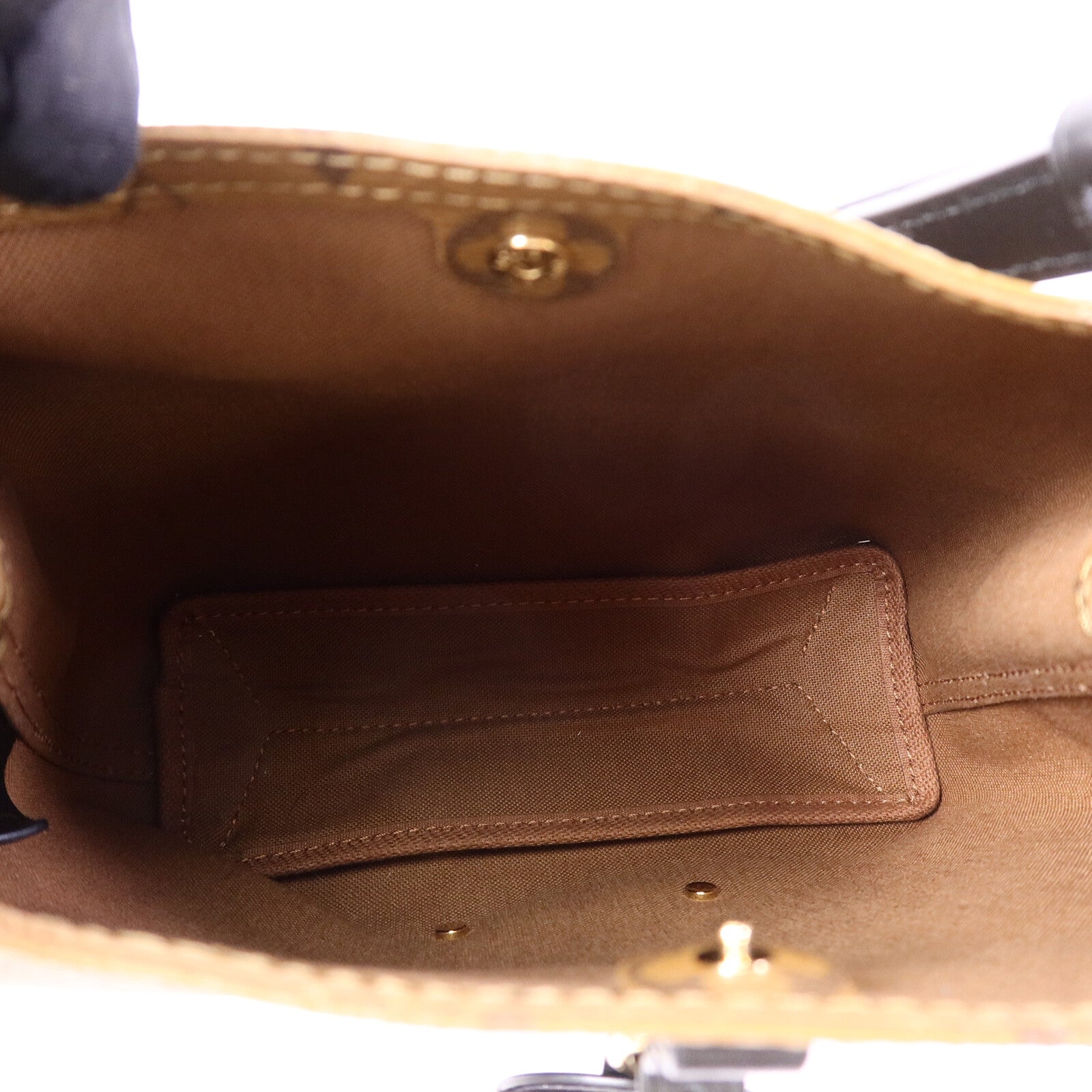 LOUIS VUITTON Monogram Reverse Atlantis BB手挽肩背兩用袋
