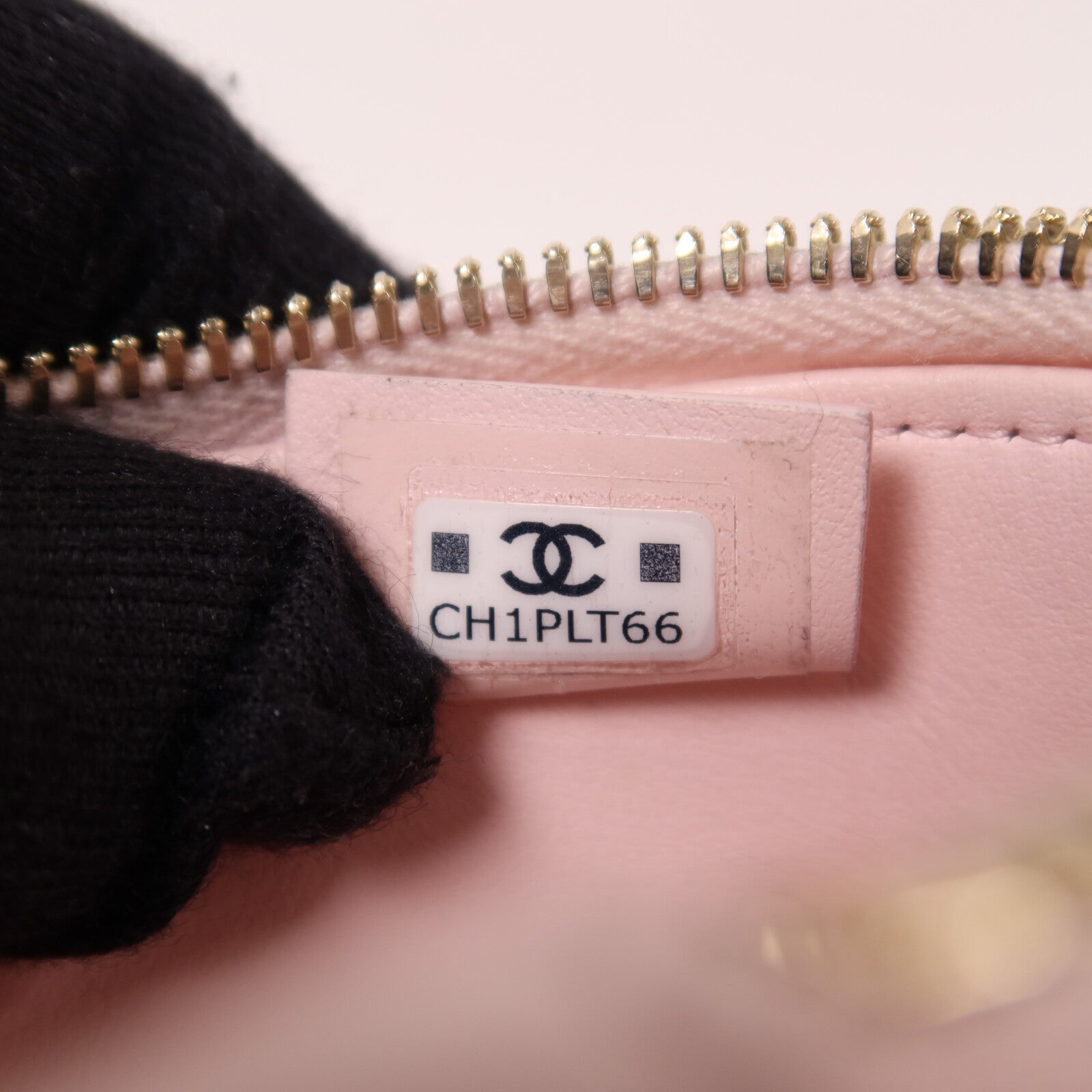 CHANEL 牛皮皮革Vanity With Chain鏈帶手挽肩背兩用袋