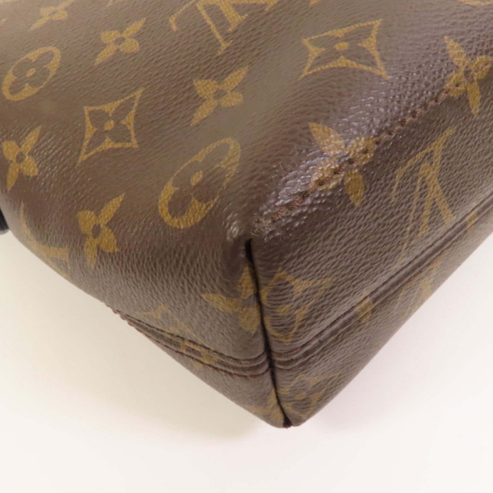 LOUIS VUITTON 【激減優惠】Monogram Macassar Magnetic Messenger Bag肩背袋棕色