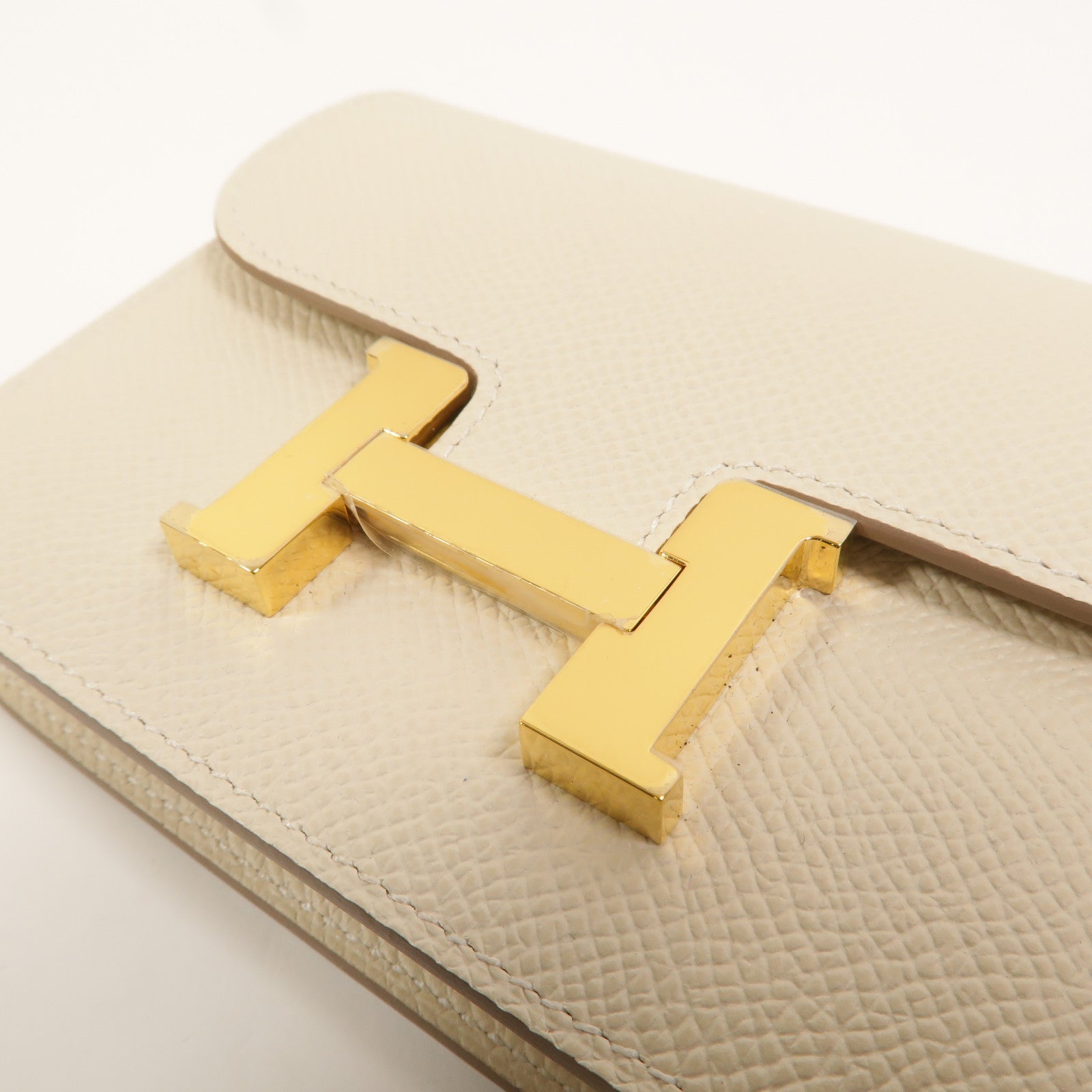 HERMES Epsom皮革Constance Slim錢包Nata