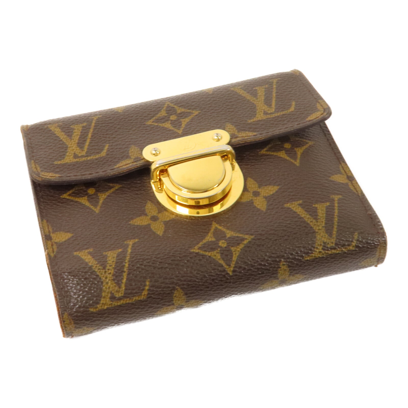 LOUIS VUITTON Monogram Koala Wallet金扣錢包