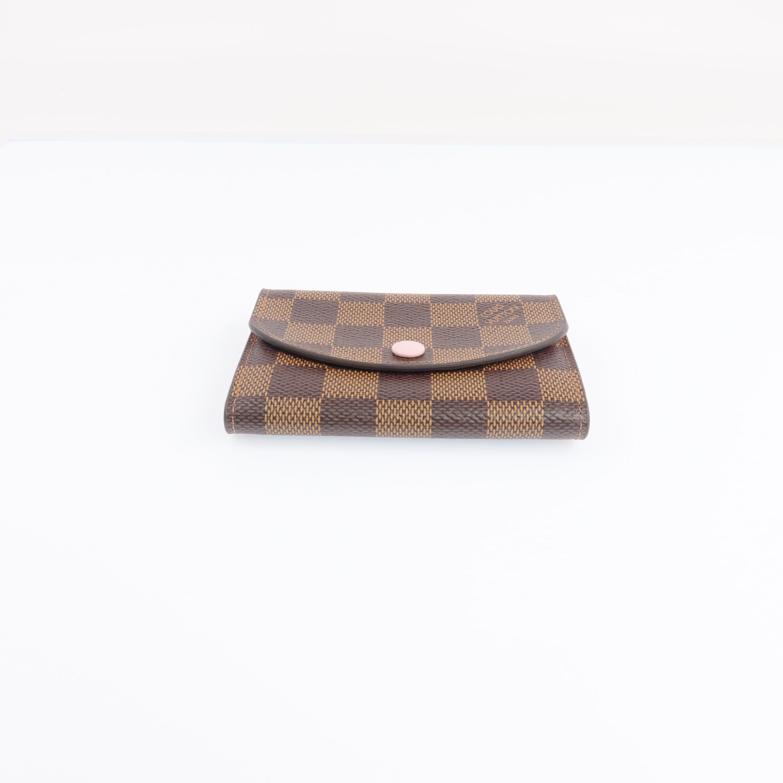 LOUIS VUITTON Damier Rosalie金扣卡片套