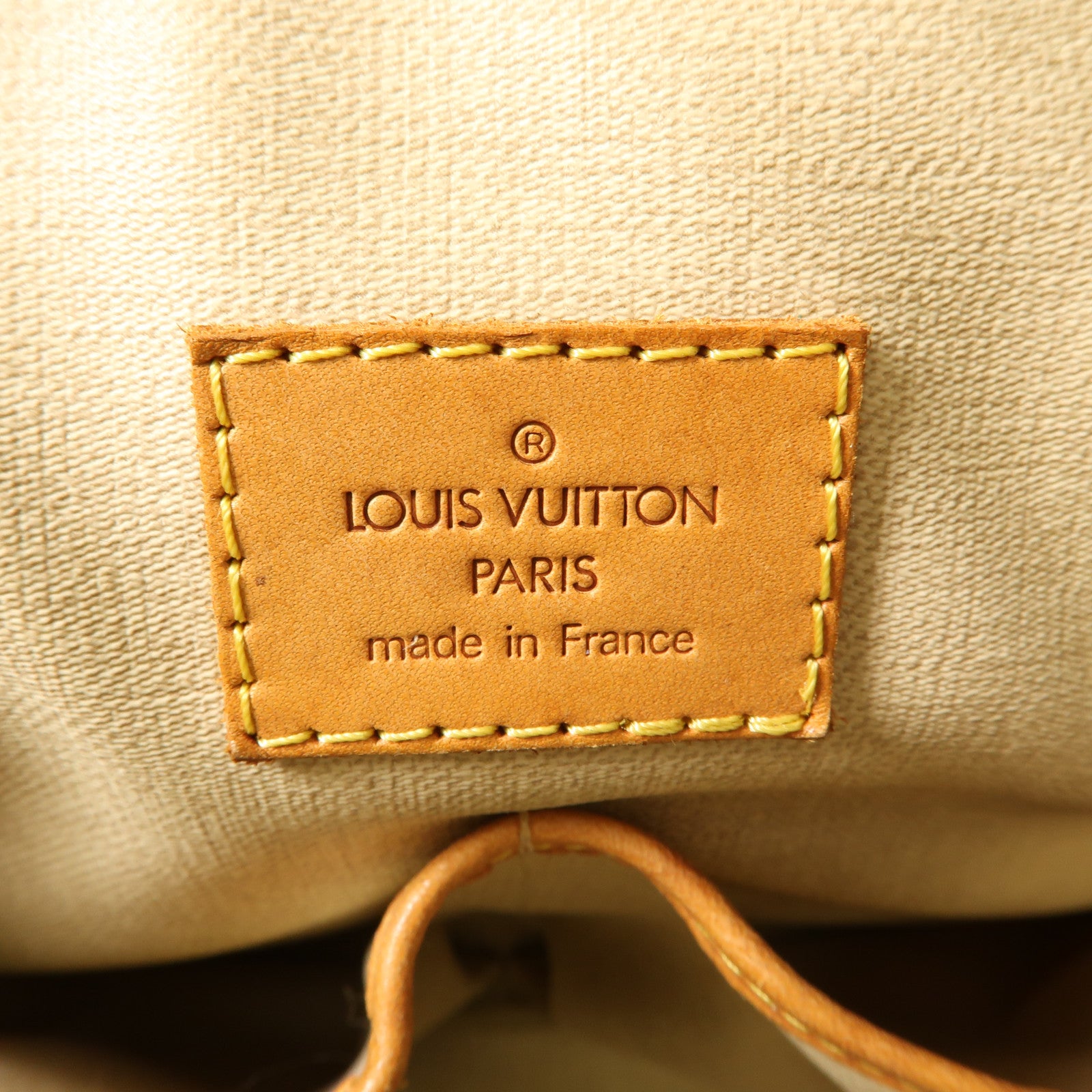 LOUIS VUITTON LV GHW Trouville Hand Bag M42228 Monogram Brown