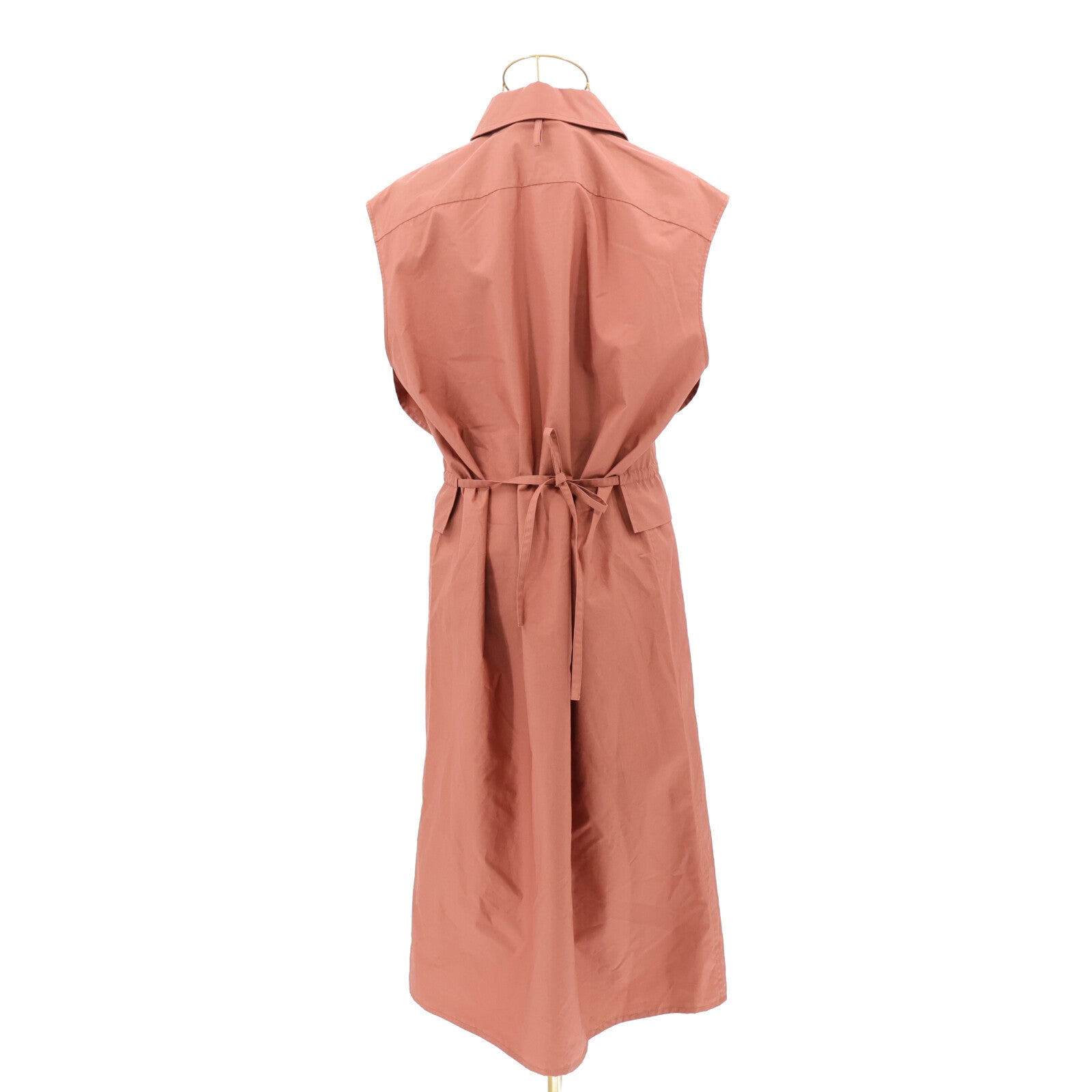 HERMES No-Sleeves Caleche Dress連身裙