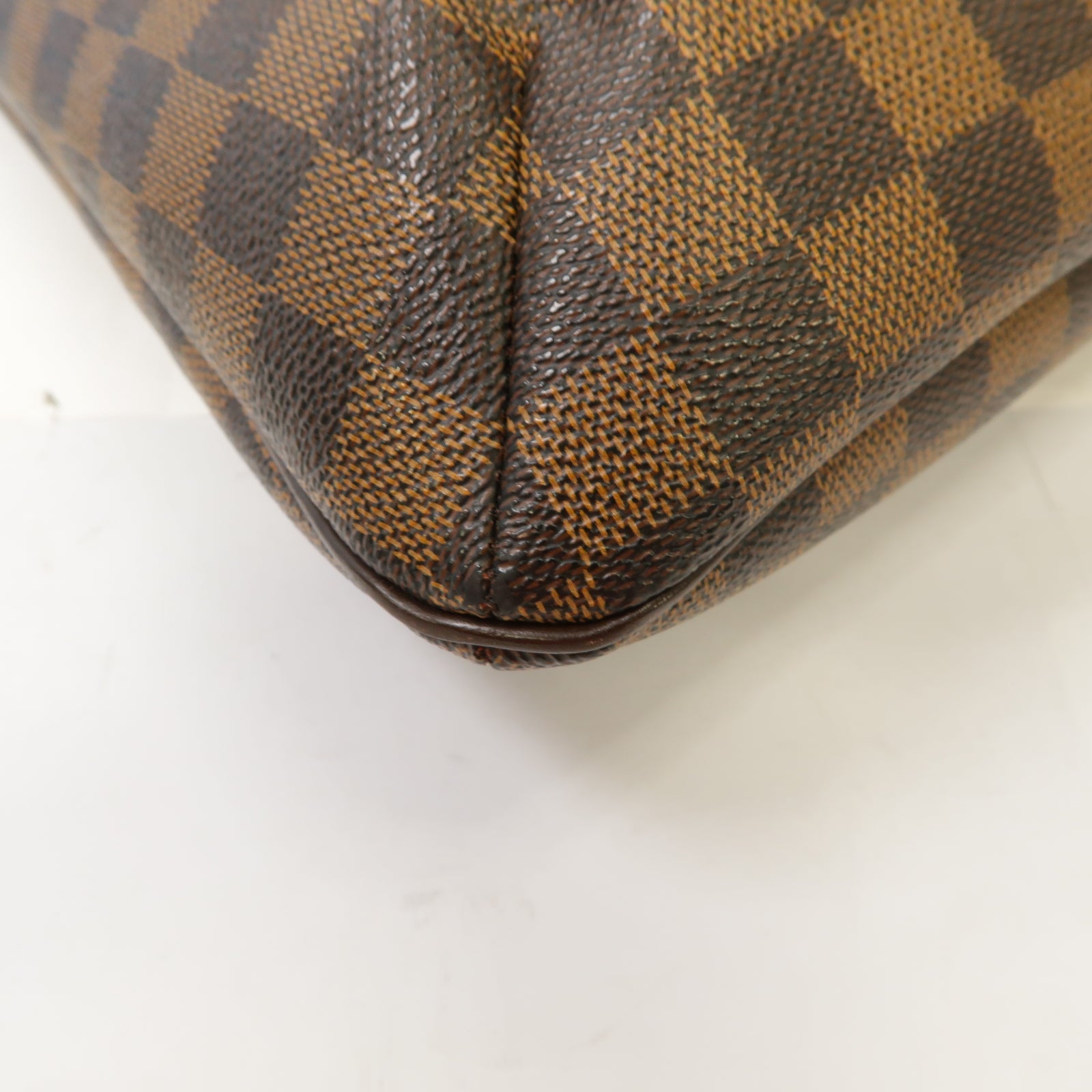 LOUIS VUITTON Damier Musette金扣肩背袋棕色