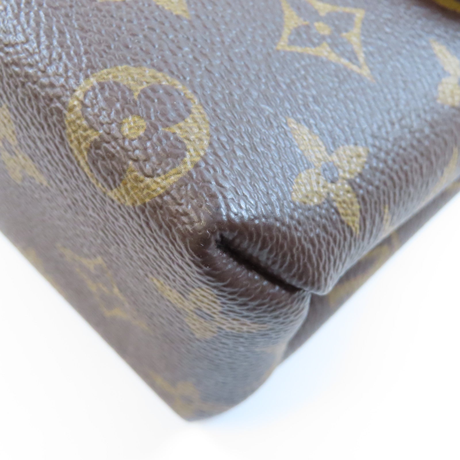 LOUIS VUITTON LV GHW Locky BB 2 Way Shoulder Handbag M44141 Monogram Brown/Black