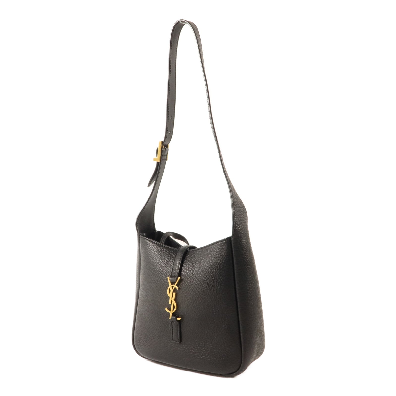 SAINT LAURENT 鹿皮Le 5 A7 Hobo Baby肩背袋