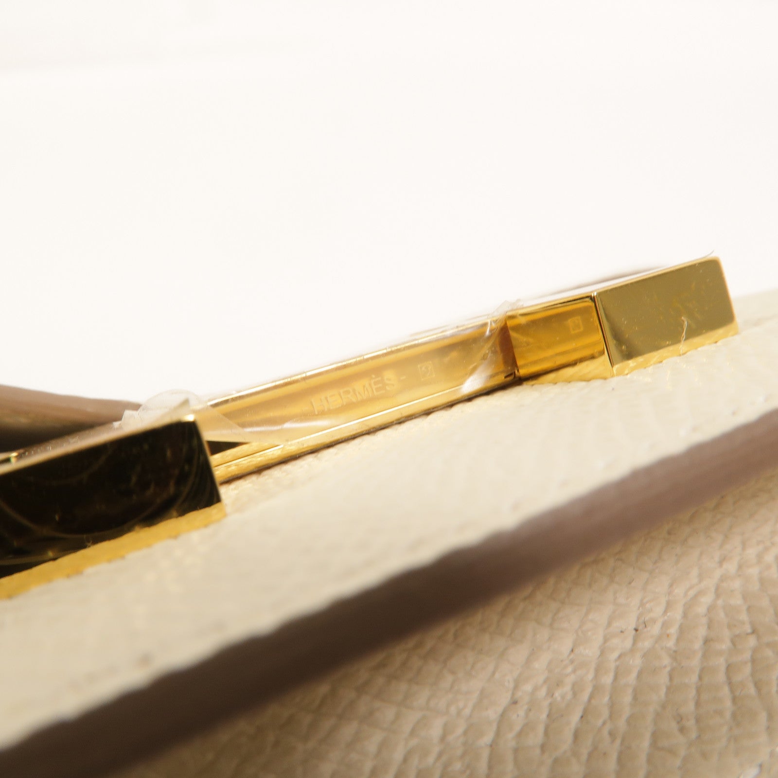 HERMES Epsom皮革Constance Slim錢包Nata