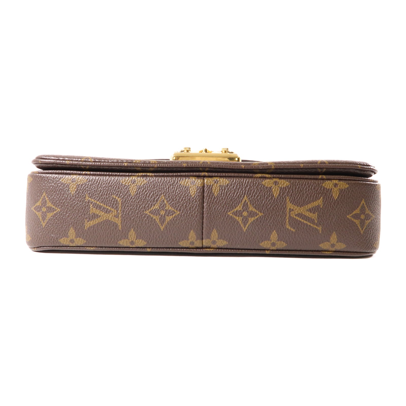 LOUIS VUITTON LV GHW Marceau Chain Shoulder Bag M46126 Monogram Brown