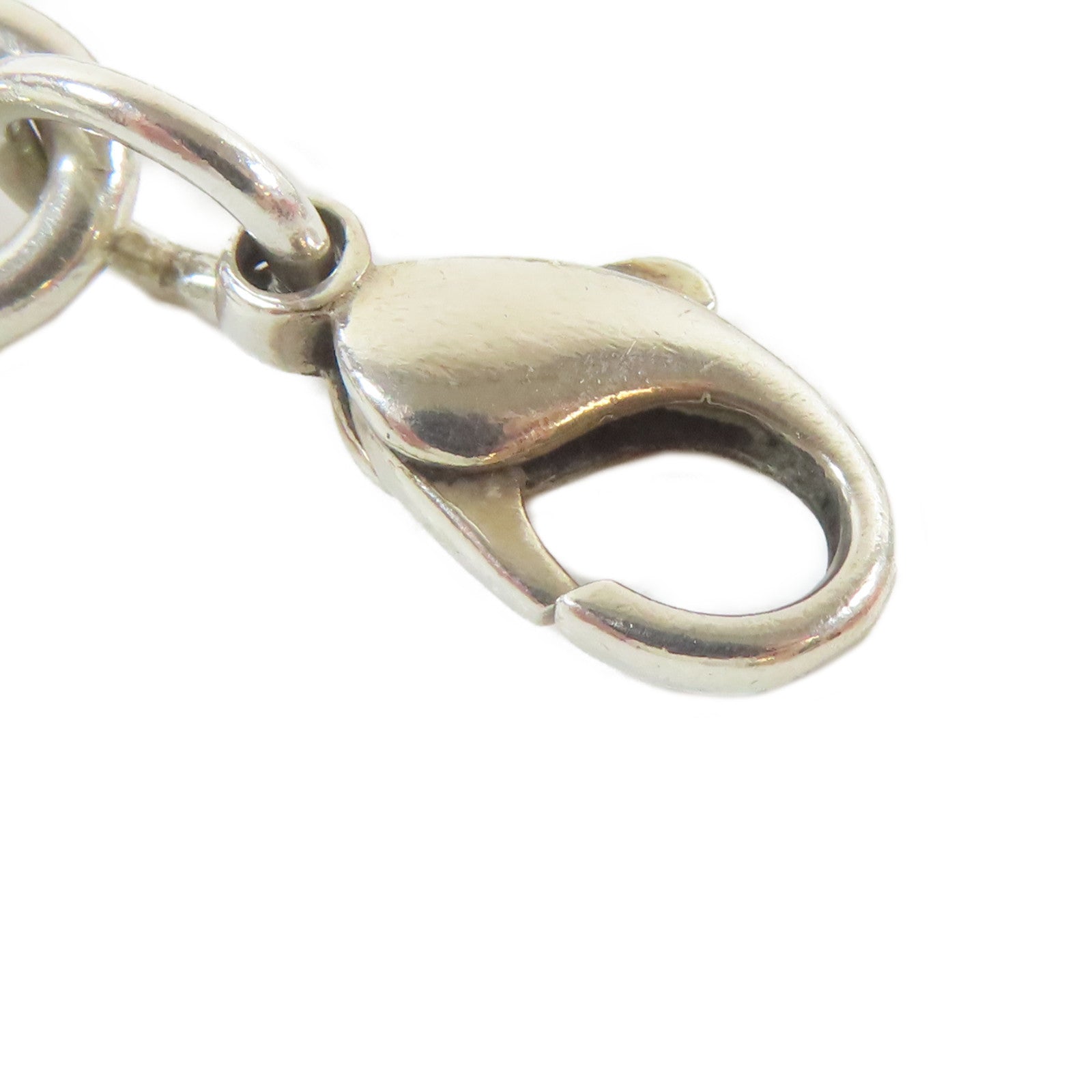TIFFANY＆CO 925純銀Plain Heart Tag Bracelet手鏈#17.25cm
