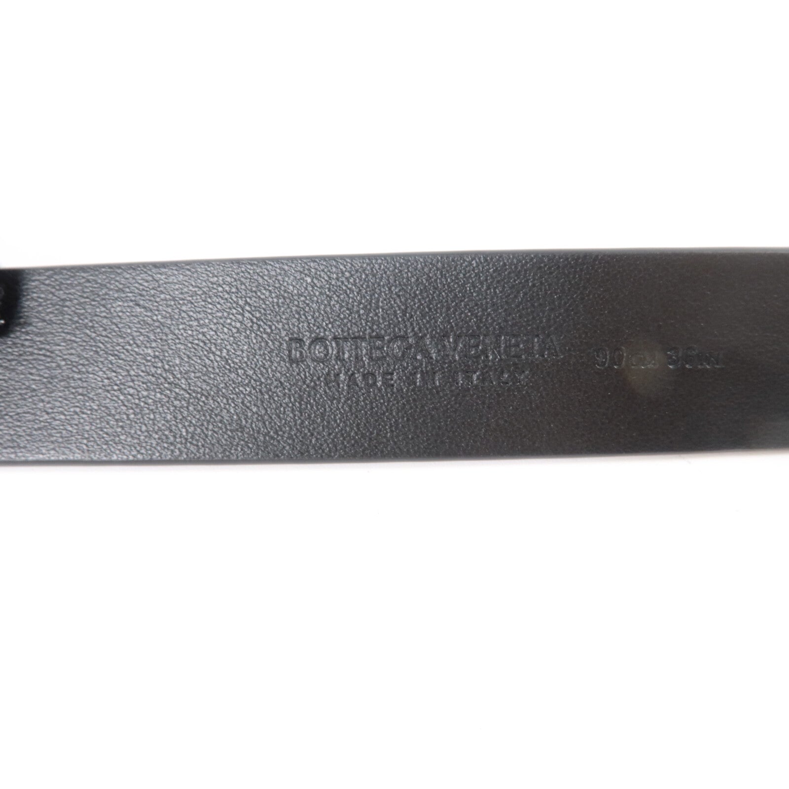 BOTTEGA VENETA 牛皮皮革Triangle Leather Belt 90cm皮帶