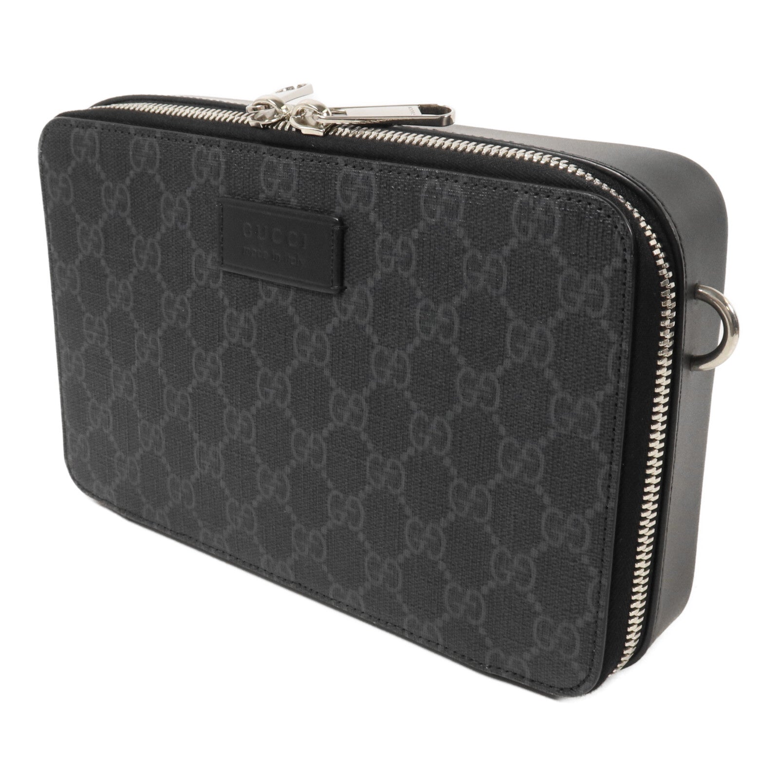 GUCCI 塗層帆布GG Supreme Mini肩背袋
