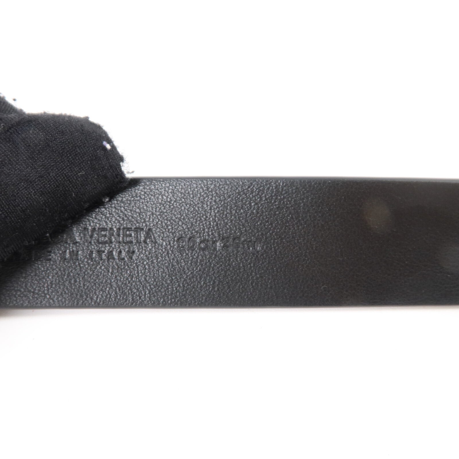 BOTTEGA VENETA 牛皮皮革Triangle Leather Belt 90cm皮帶