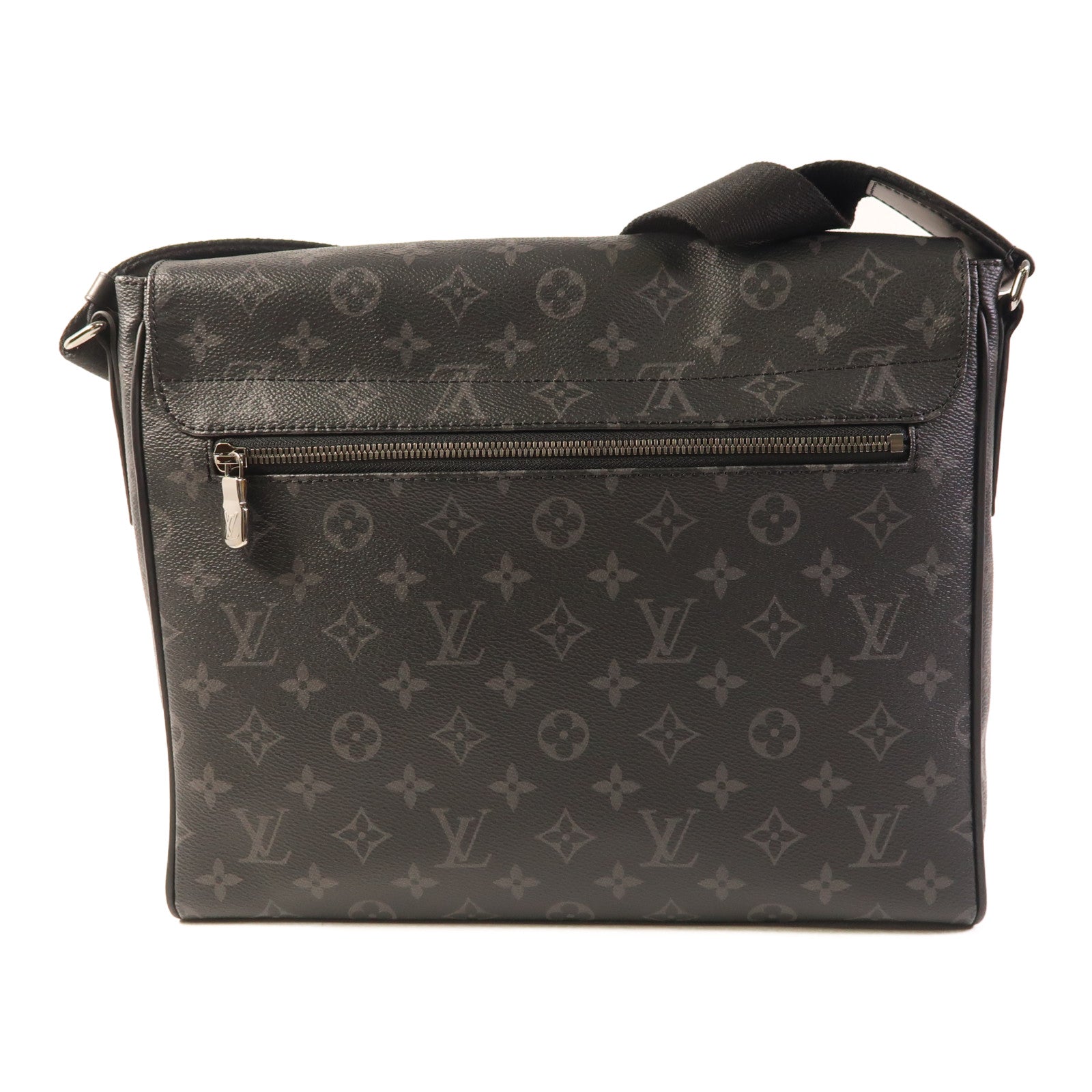 LOUIS VUITTON Monogram Eclipse District MM Monogram Eclipse 肩袋