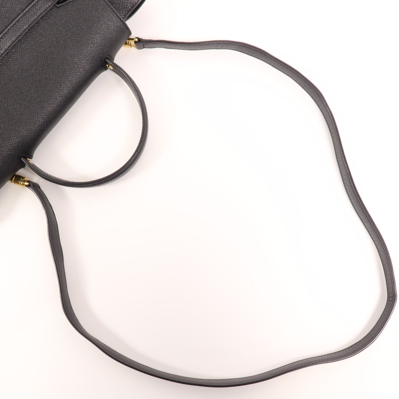 CELINE 牛皮皮革Micro Belt Bag金扣手挽肩背兩用袋