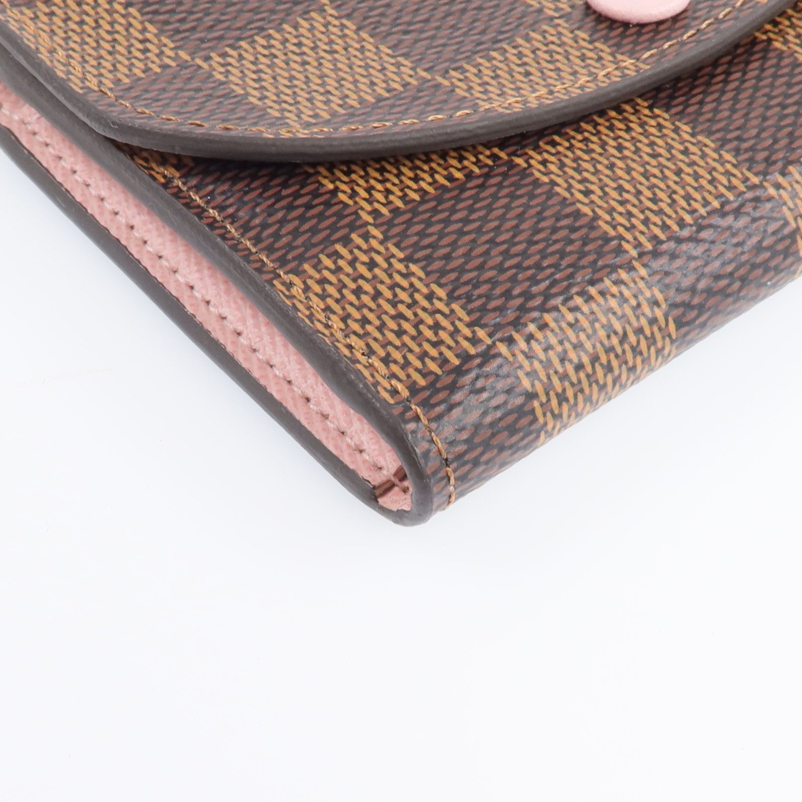 LOUIS VUITTON Damier Rosalie金扣卡片套