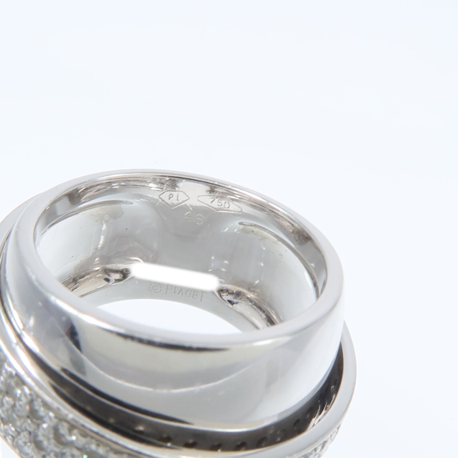 PIAGET 18K白金Bague Possession鑽石戒指