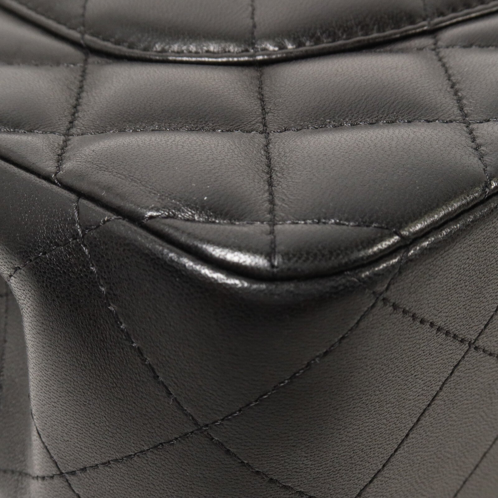CHANEL 羊皮皮革Large Classic鏈帶肩背袋
