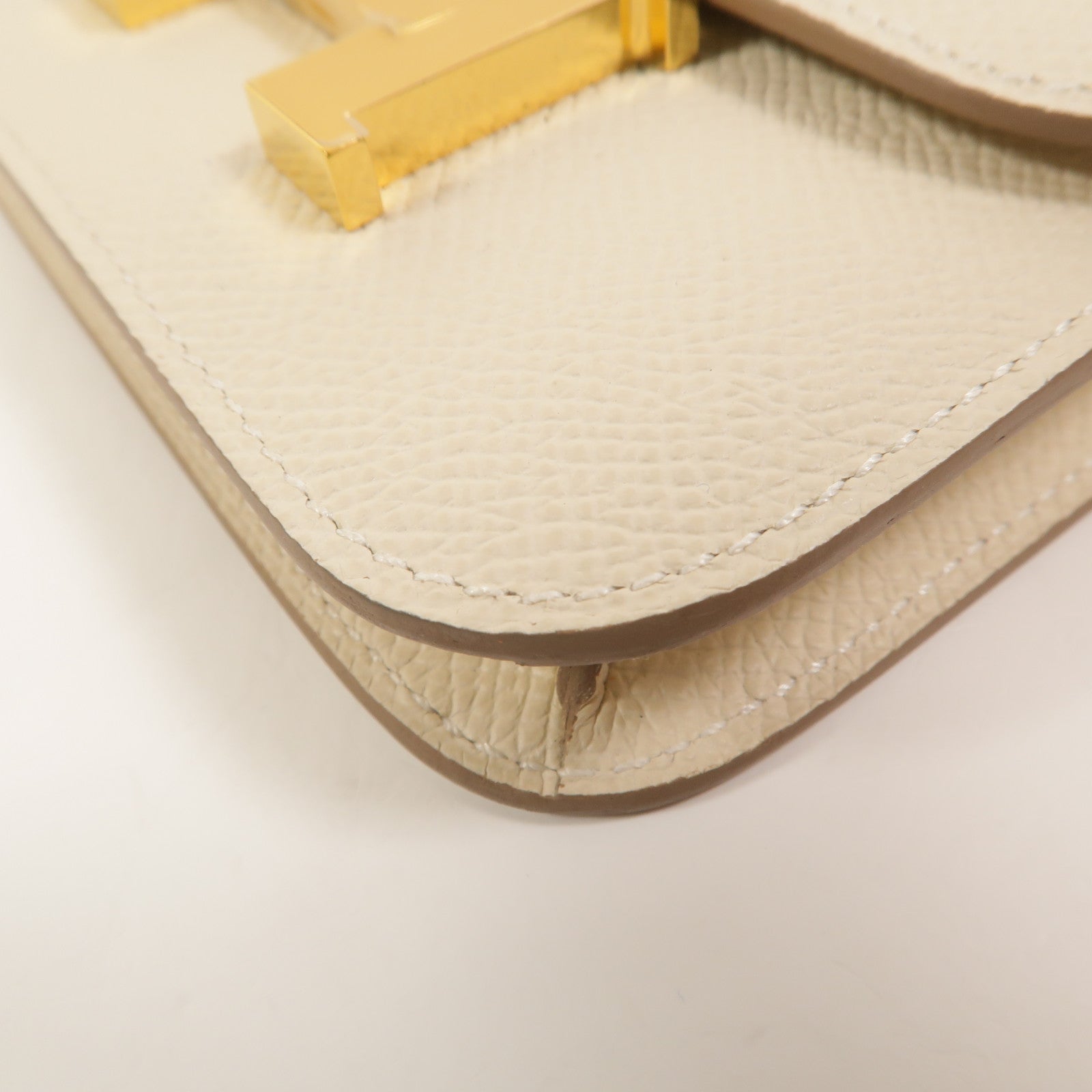 HERMES Epsom皮革Constance Slim錢包Nata