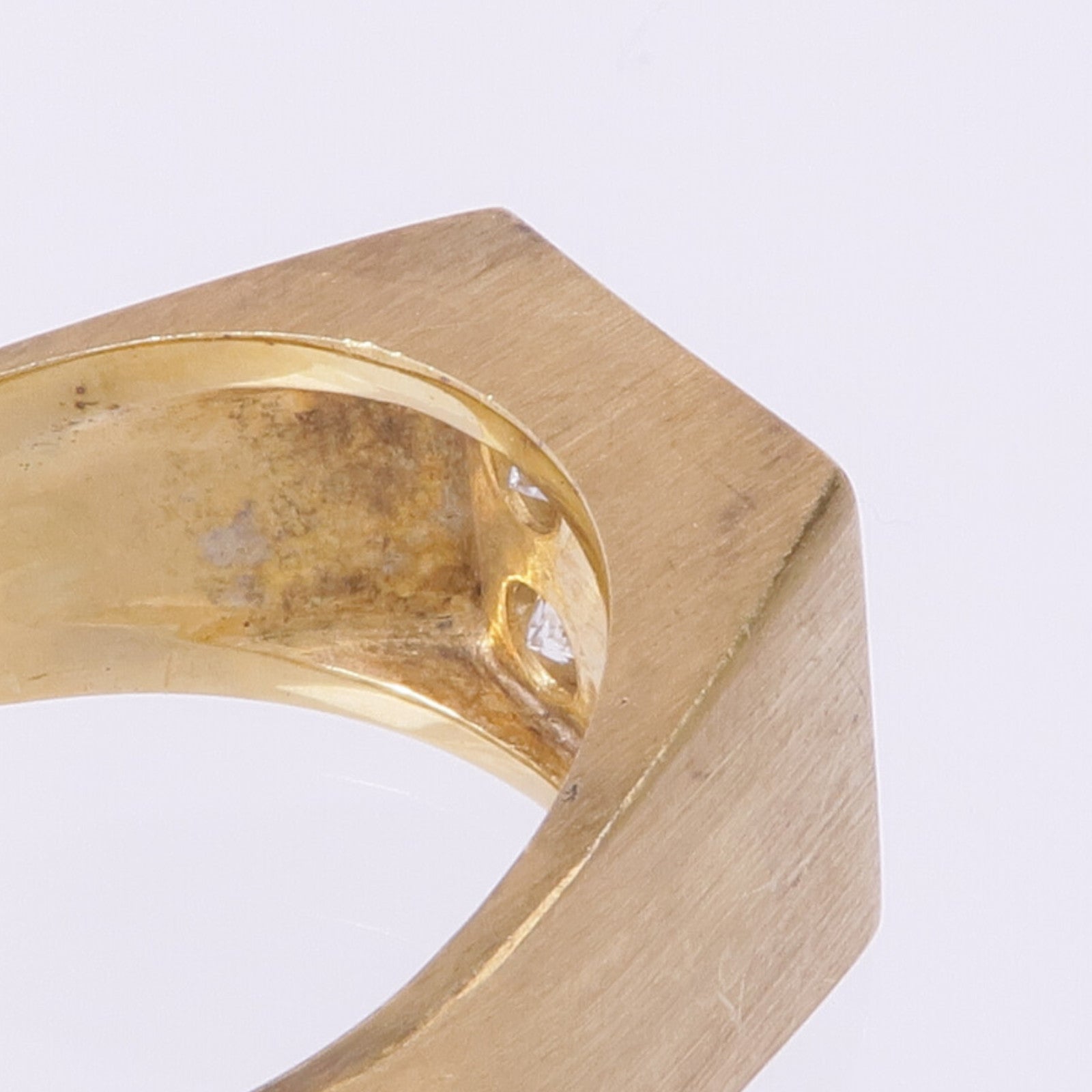 JEWELRY 14K黃金Diamond Ring鑽石戒指US#9.25