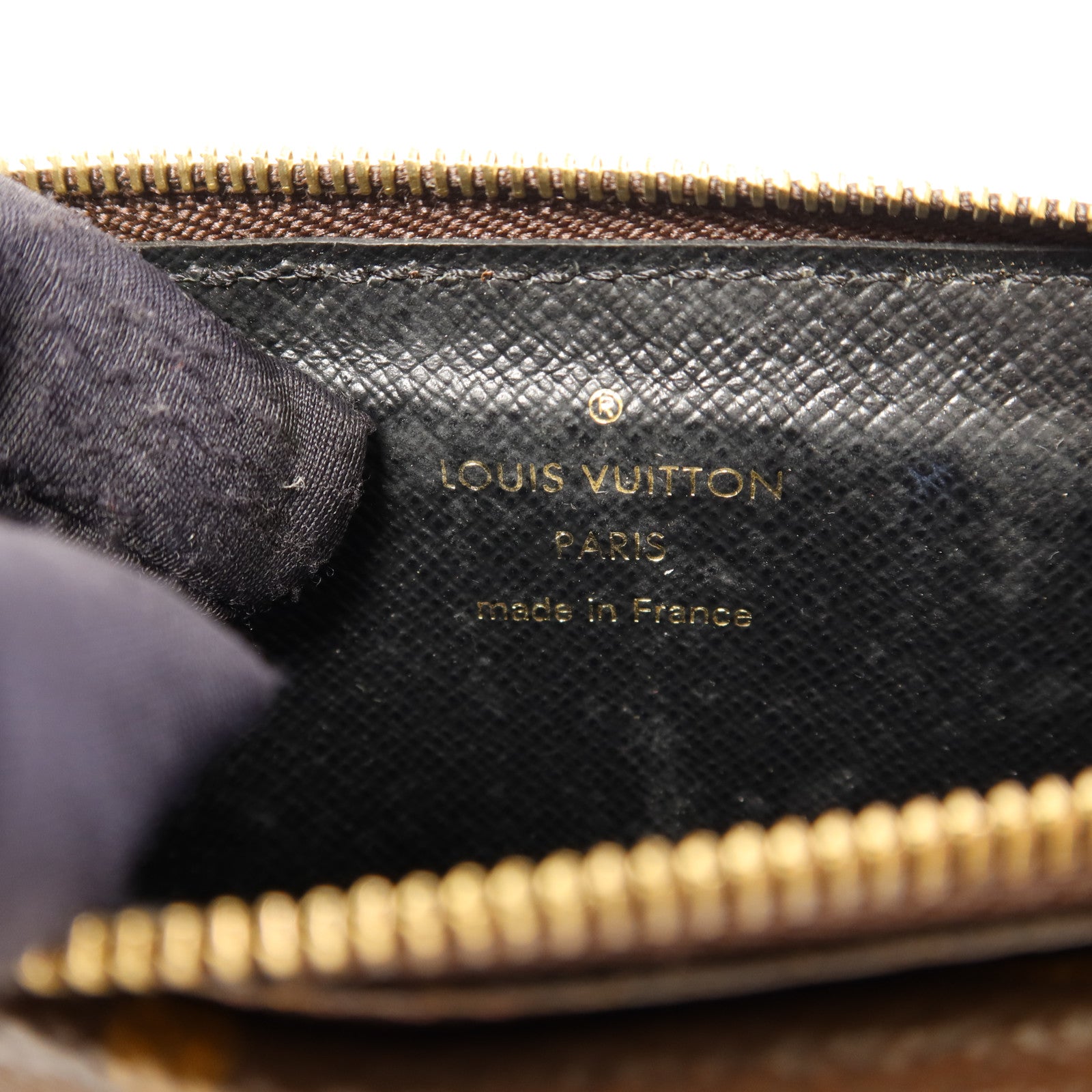 LOUIS VUITTON Monogram Recto Verso金扣卡片套