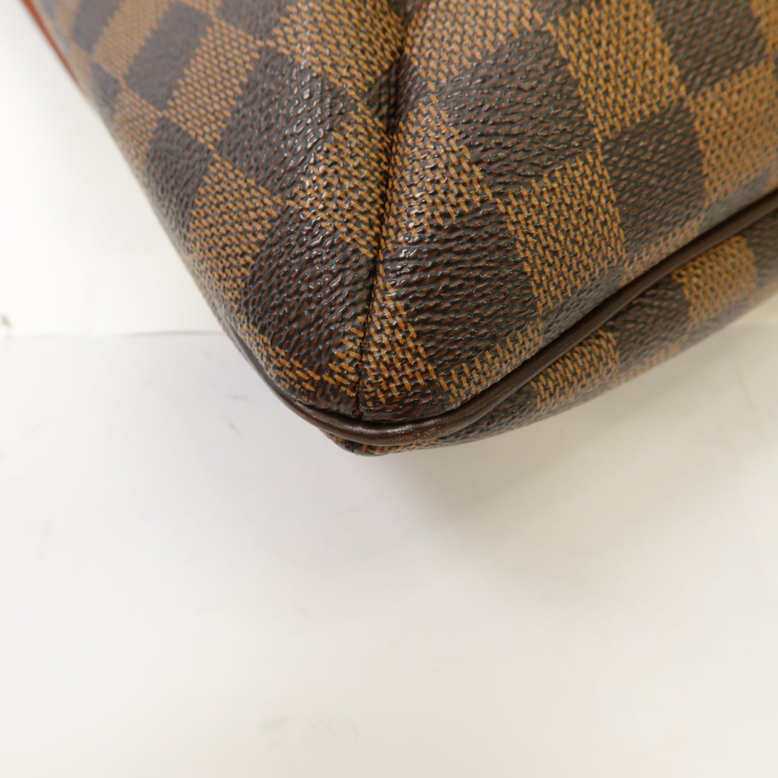 LOUIS VUITTON Damier Musette金扣肩背袋棕色